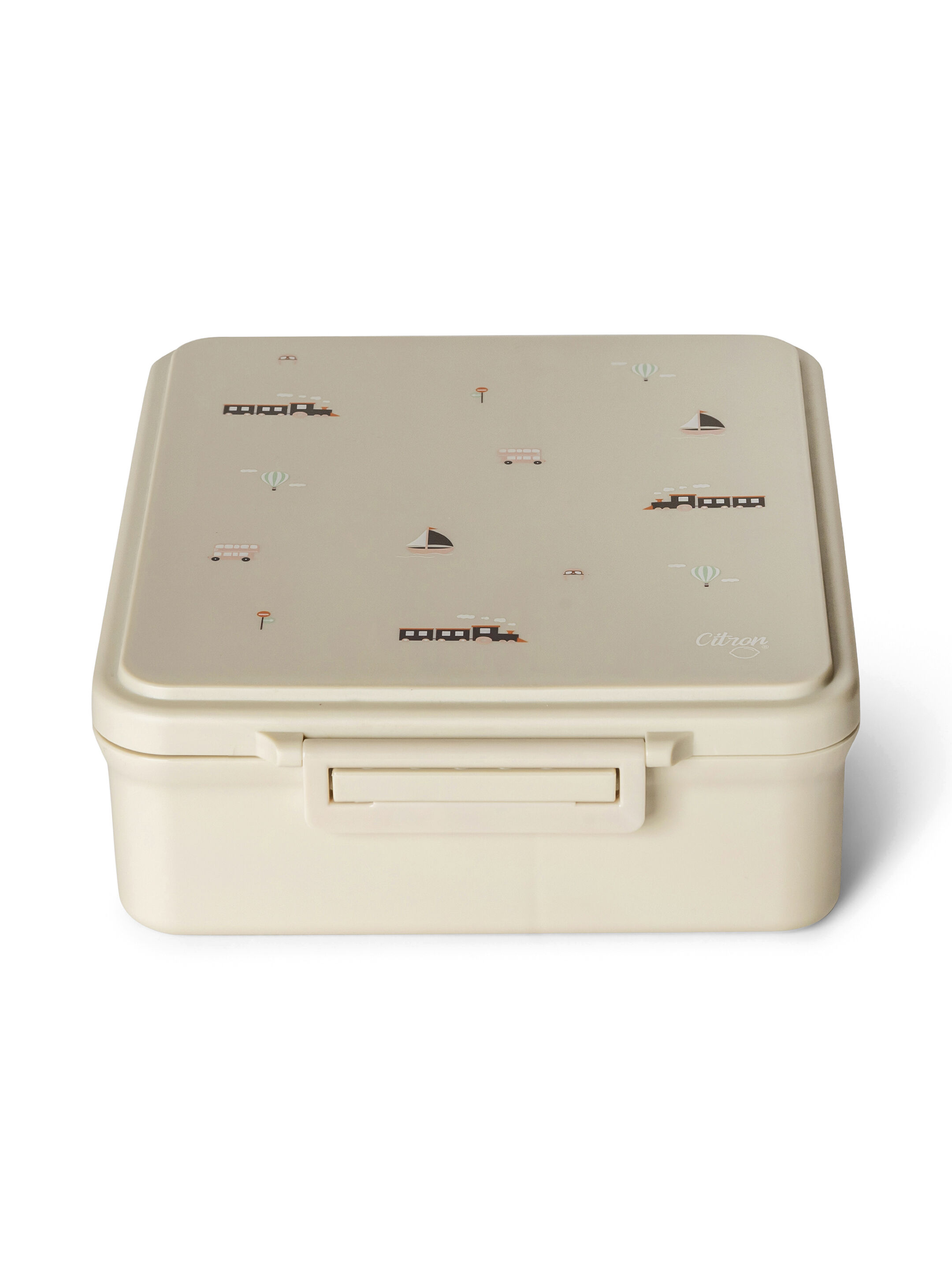 صندوق غداء كبير بنقشة مركبات من سيترون image number 2