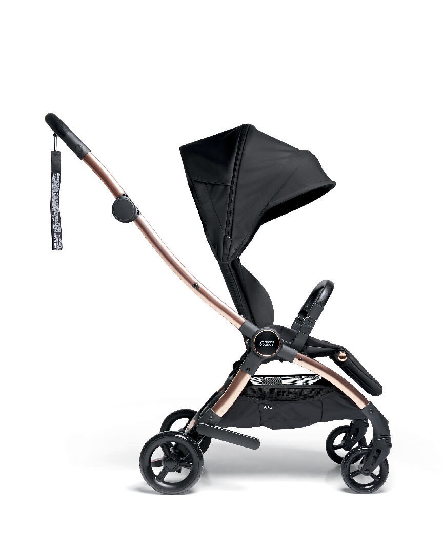 عربة أطفال ايرو - دسك بإطار ذهبي وردي image number 8