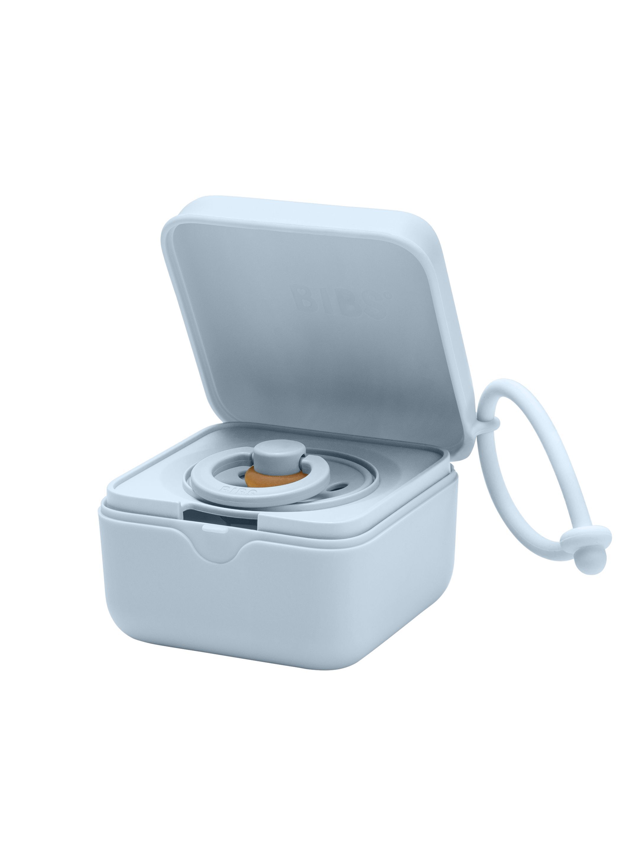 علبة لهايات باسيفير بيبس باللون بيبي بلو