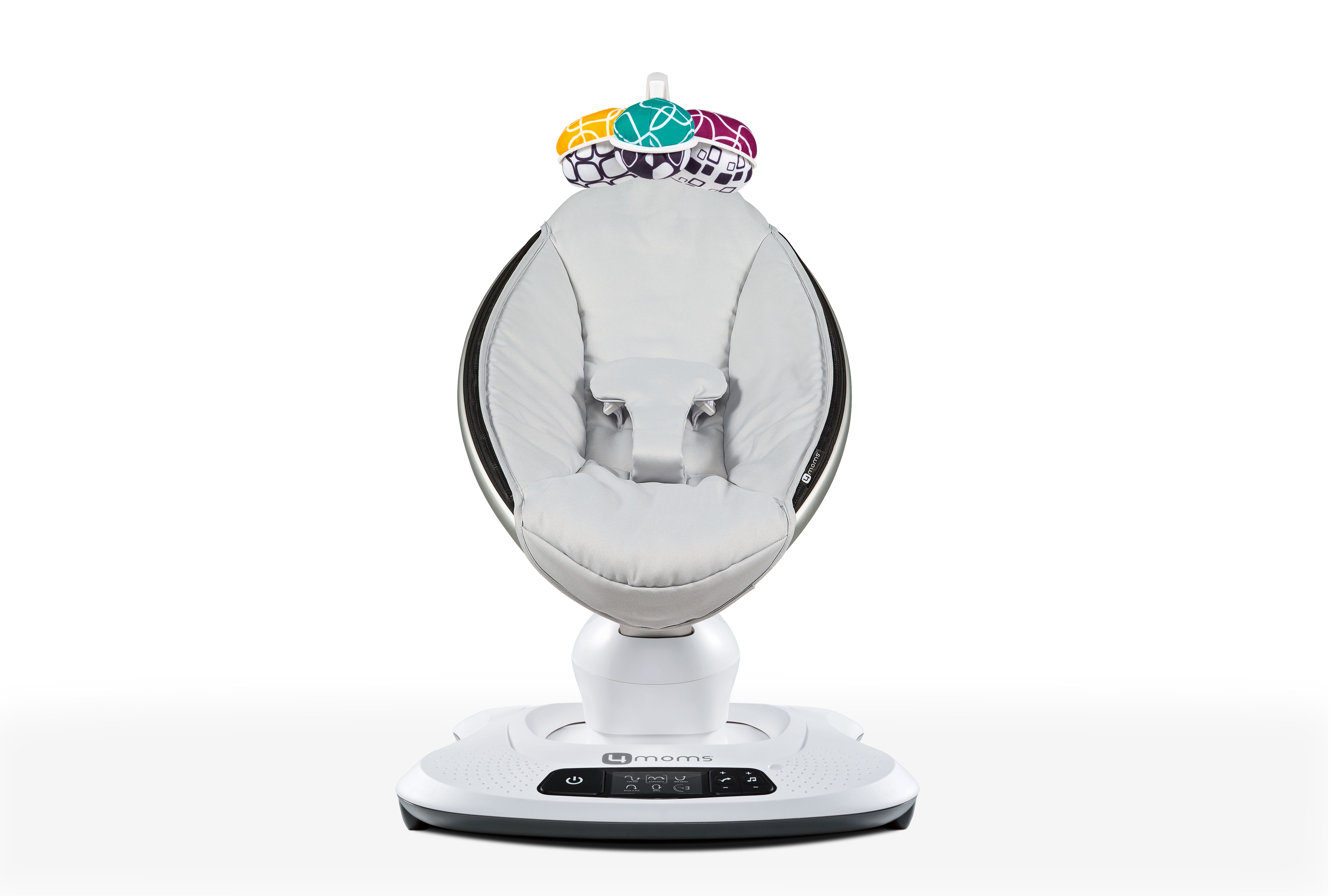 كرسي هزاز/ارتدادي مامارو 4.0 من فور مامز - رمادي كلاسيكي image number 1