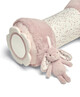 وسادة ملفوفة ويلكم تو ذا وورلد لوقت الاستلقاء على البطن بتصميم أرنب - وردي image number 4