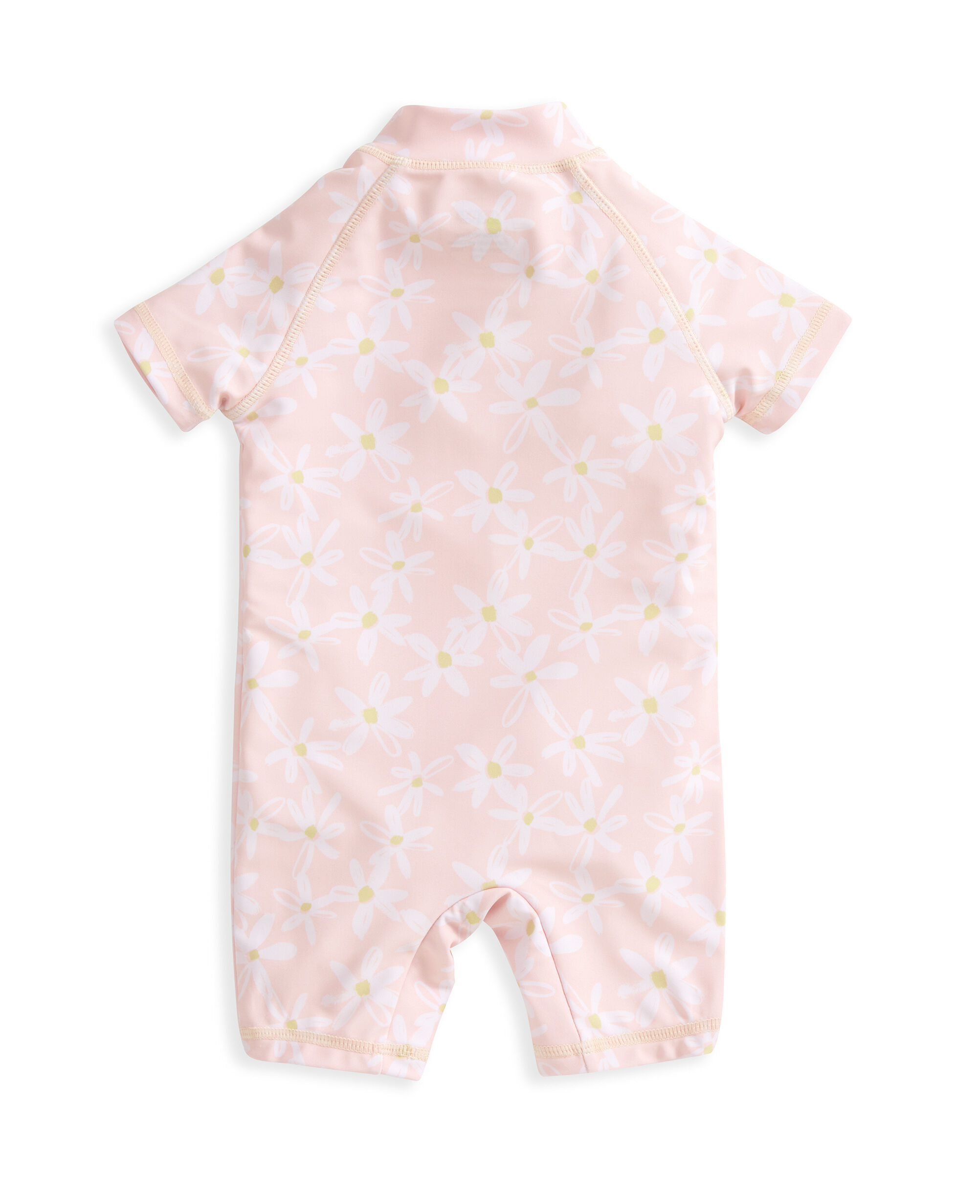 بدلة سباحة بنقشة زهور image number 3