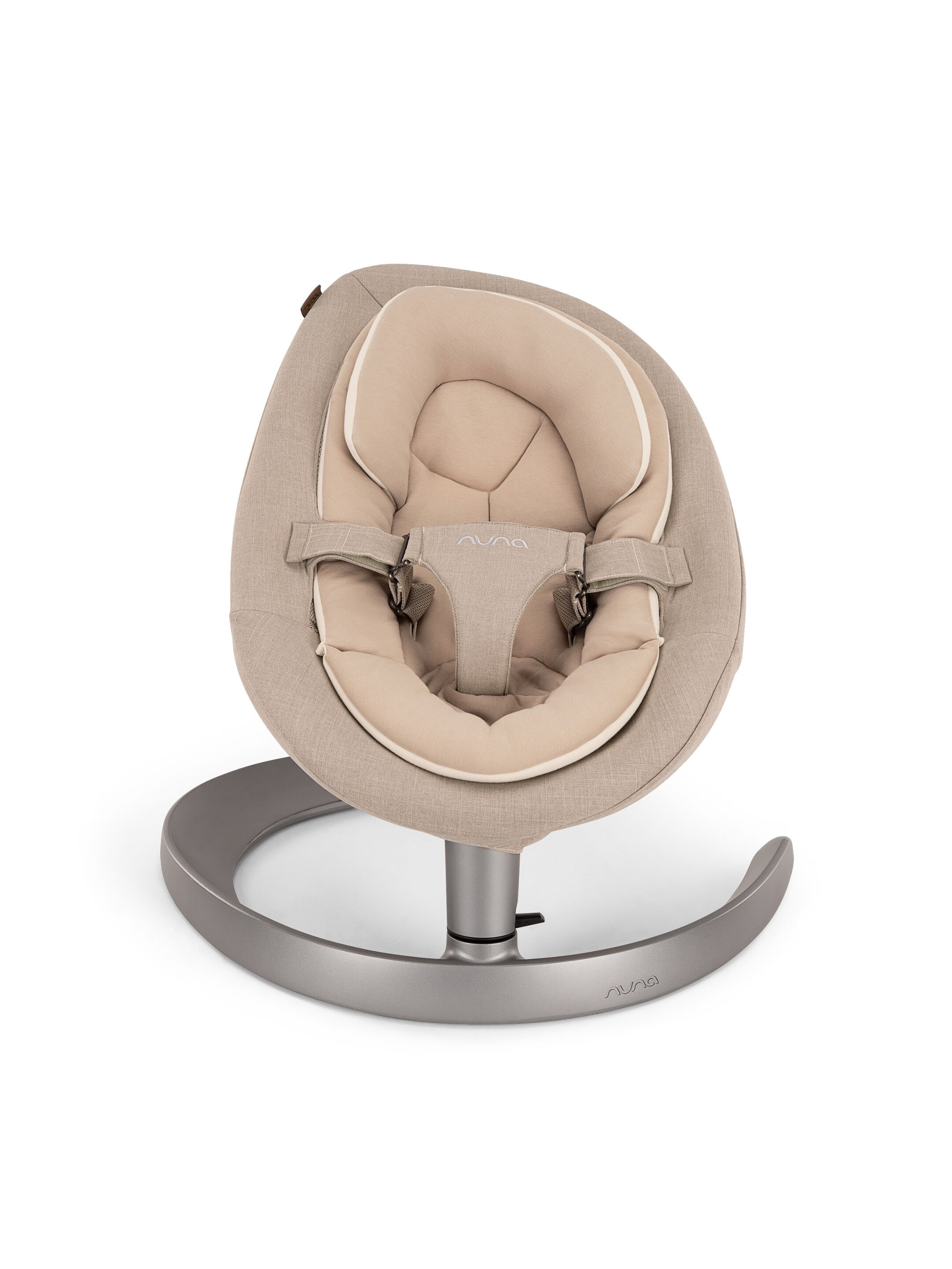 كرسي هزاز نونا ليف - بيج داكن بدمى image number 2