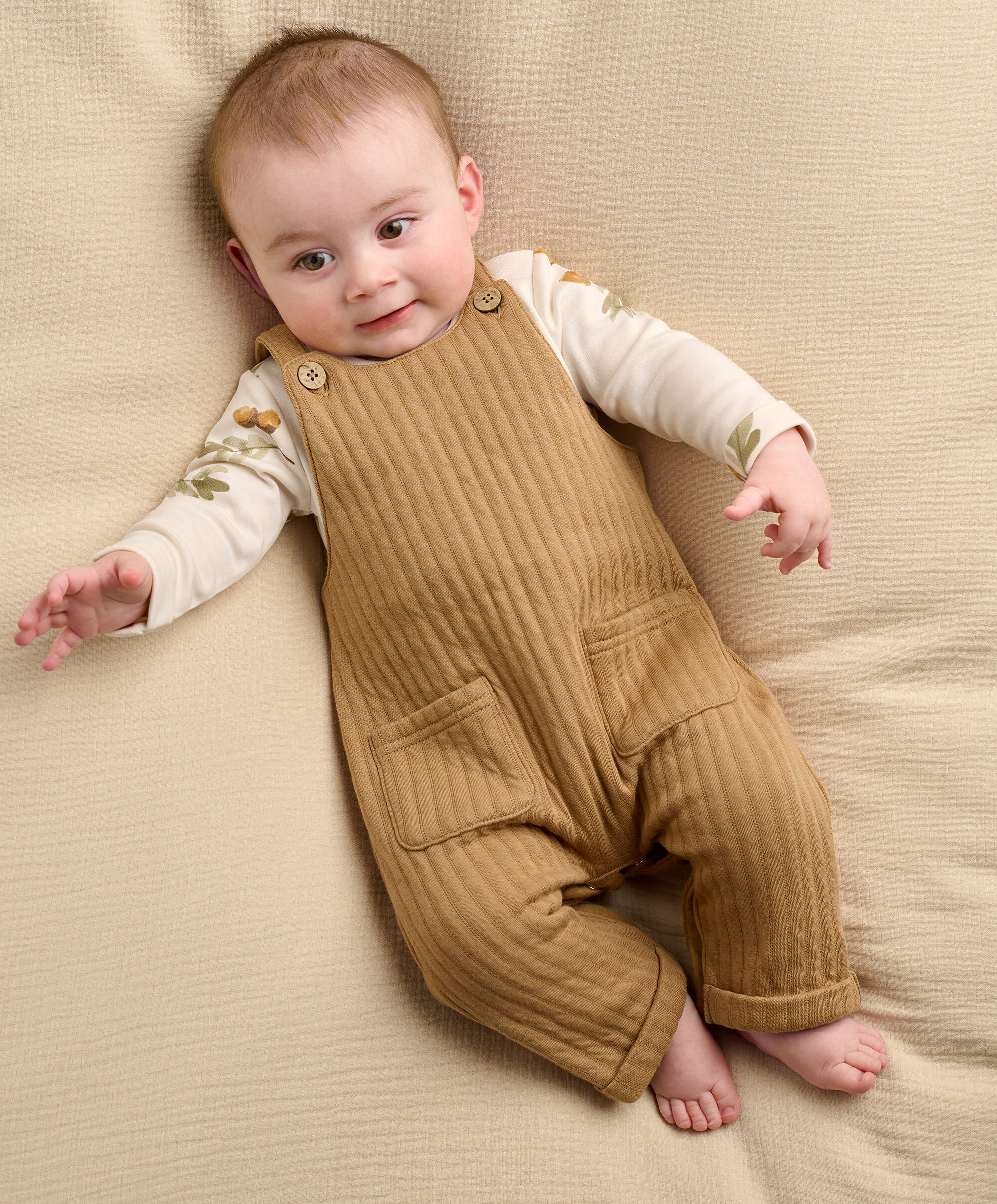 2pc Dungaree Acorn Bsuit