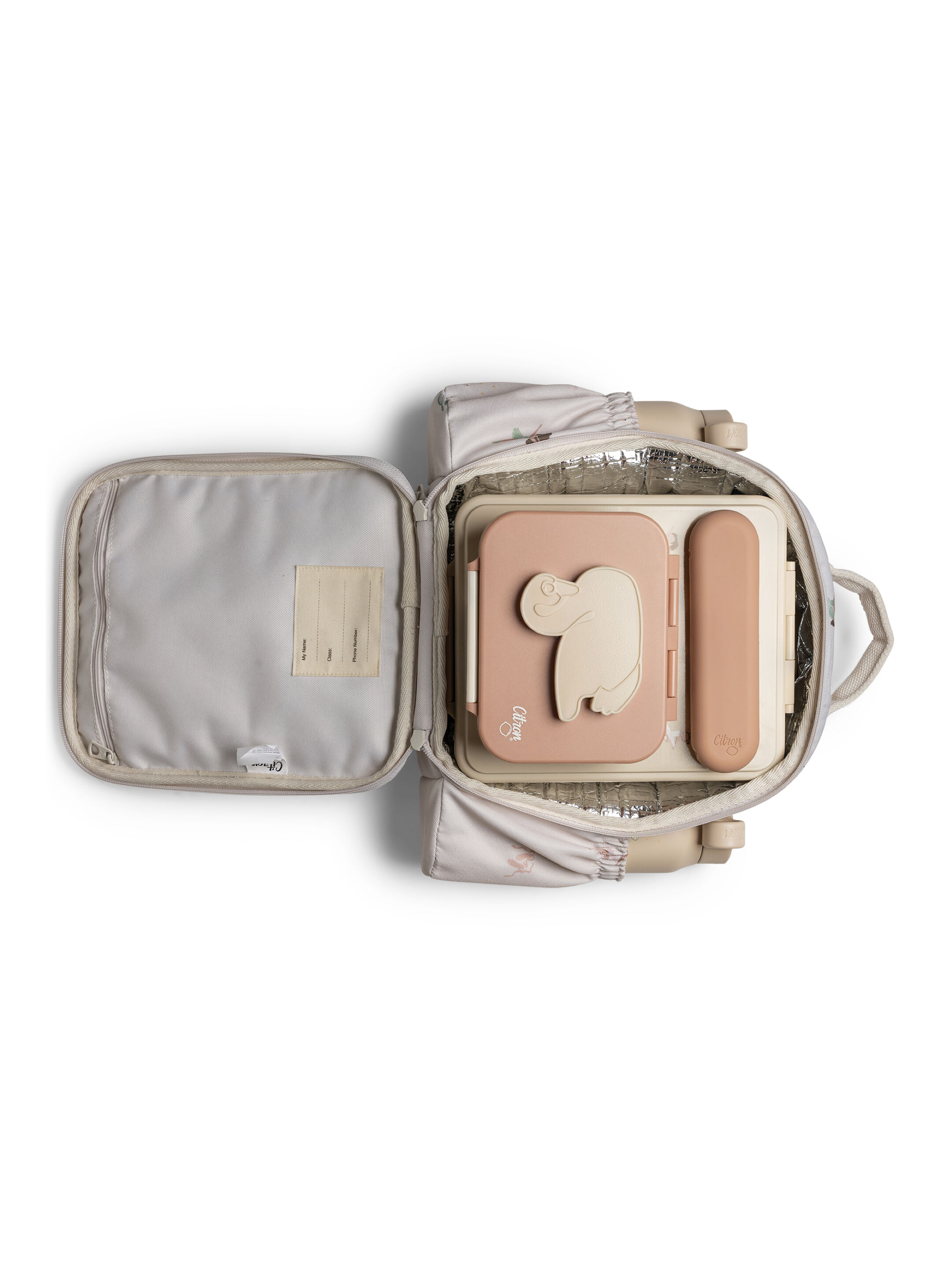 حقيبة غداء كلاسيكية بنقشة راقصة باليه من سيترون image number 5