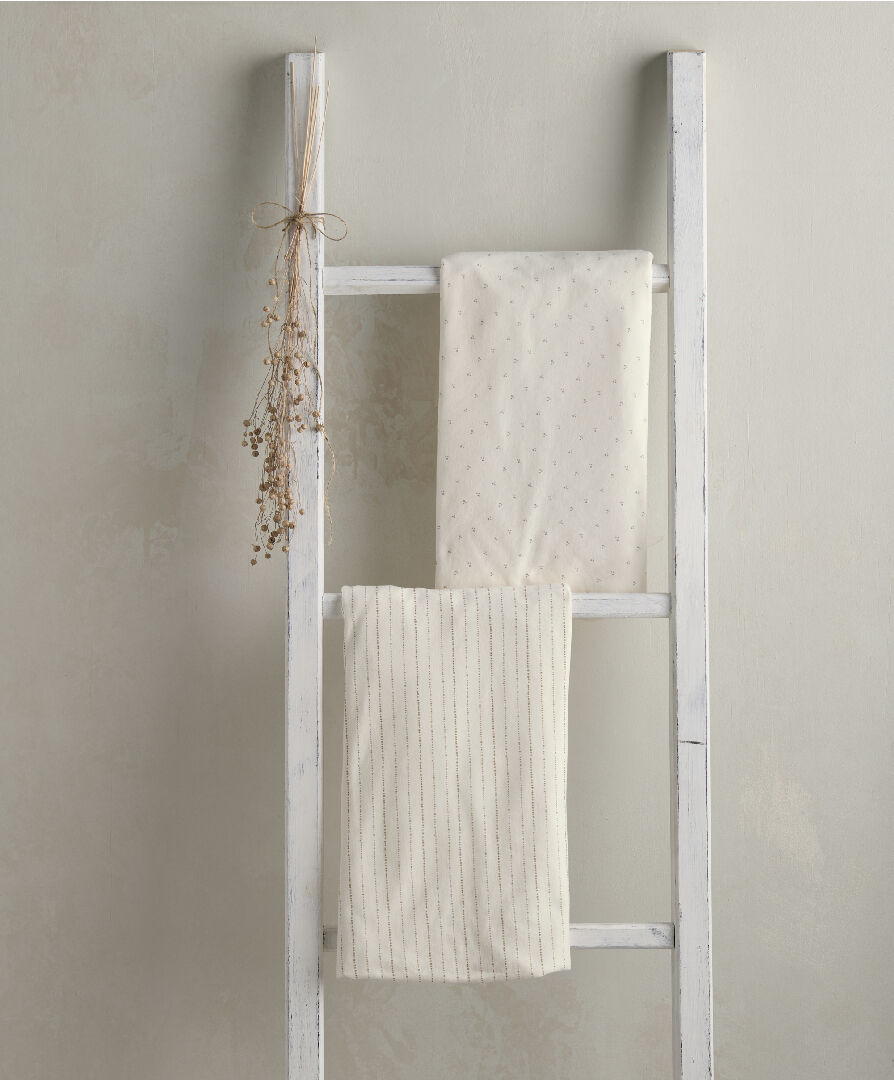 طقم شرشف مهد بيج - قطعتان image number 1