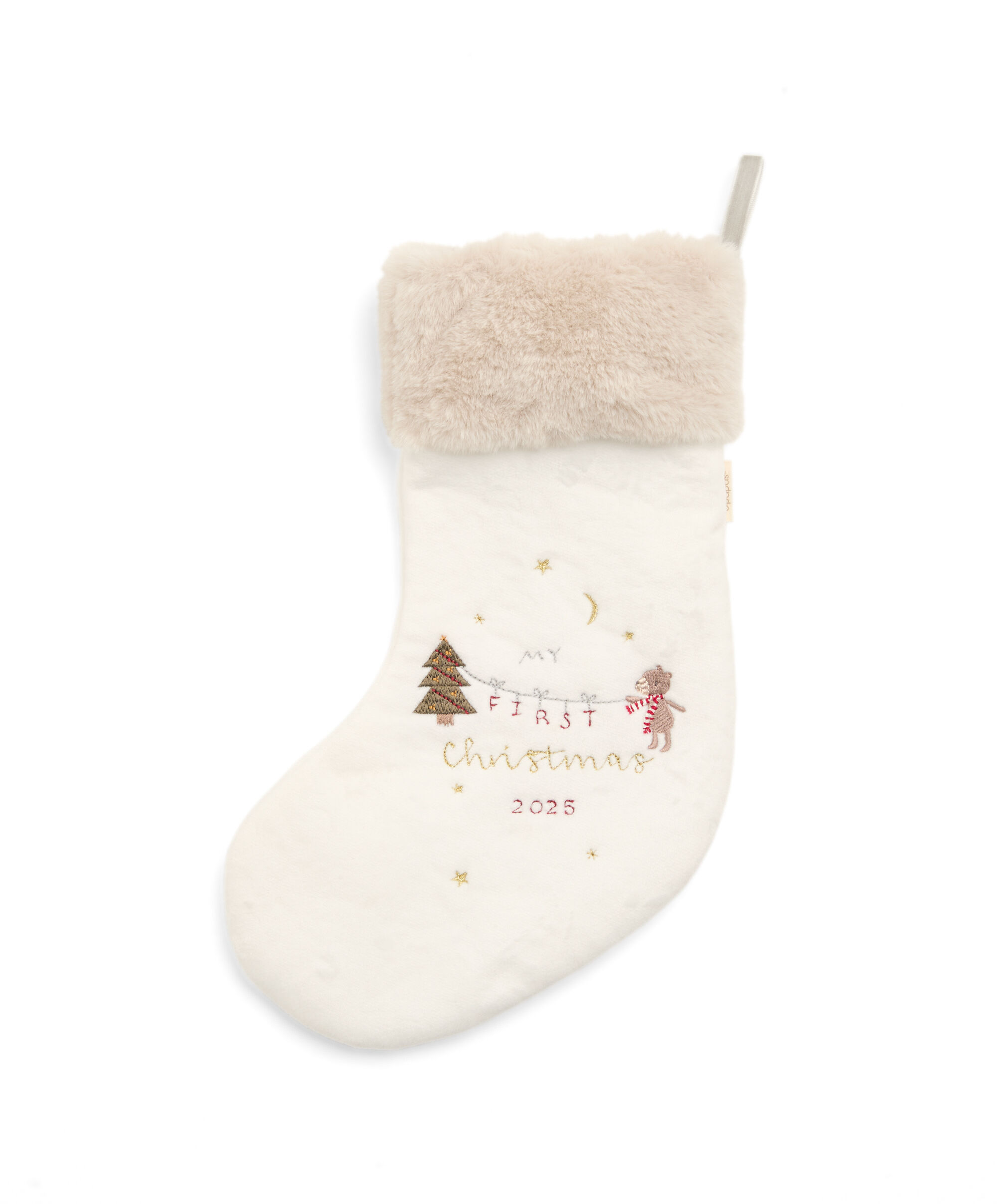 جورب أبيض صغير image number 2