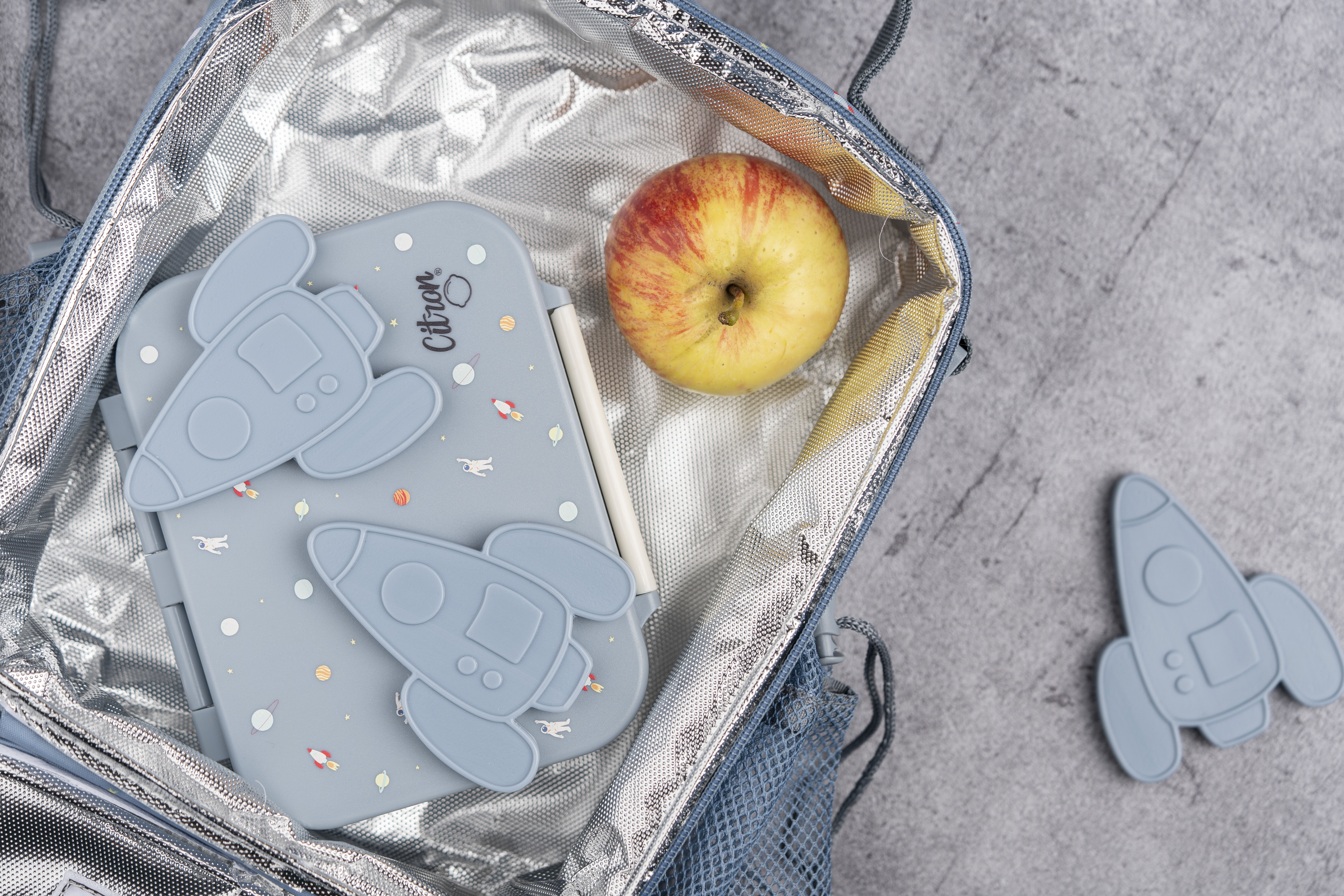 طقم عبوات ثلج بتصميم صاروخ من سيترون - 3 قطع image number 2