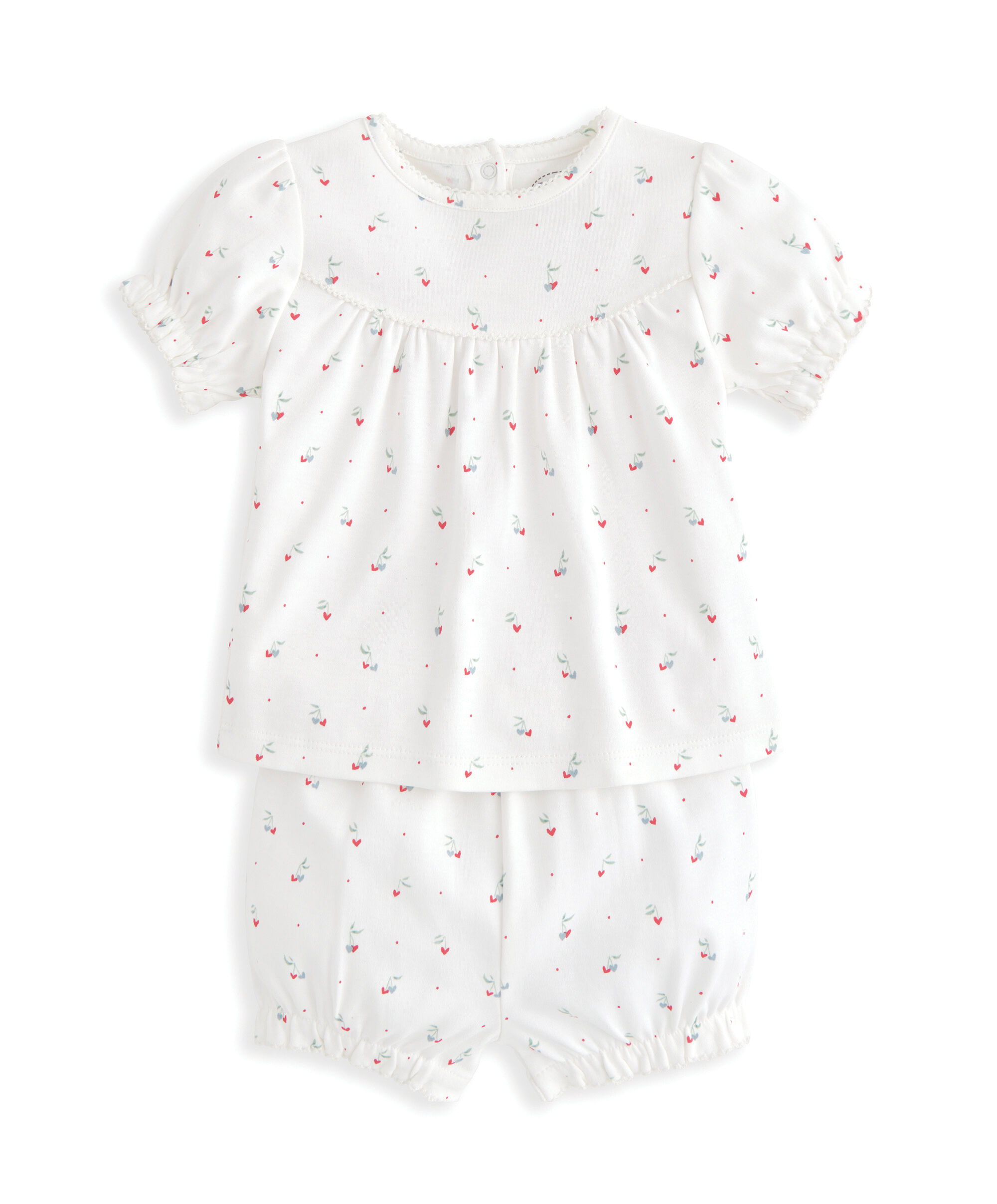 بيجاما بنقشة كرز بالكامل image number 2