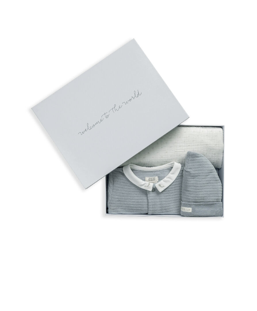 مجموعة هدايا أهلاً بالعالم &ndash; زرقاء image number 2