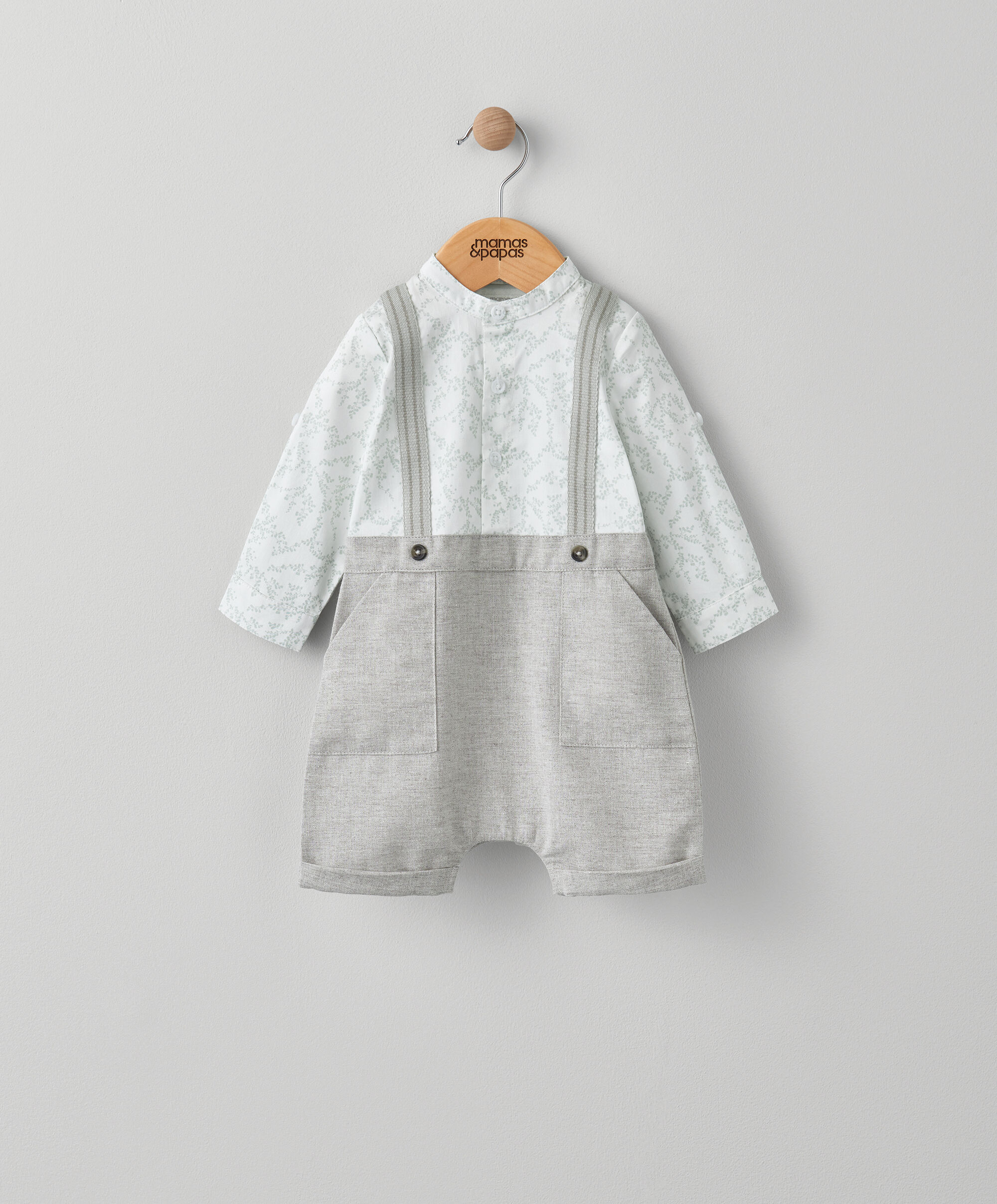 رومبر بطبعة أوراق شجر image number 1