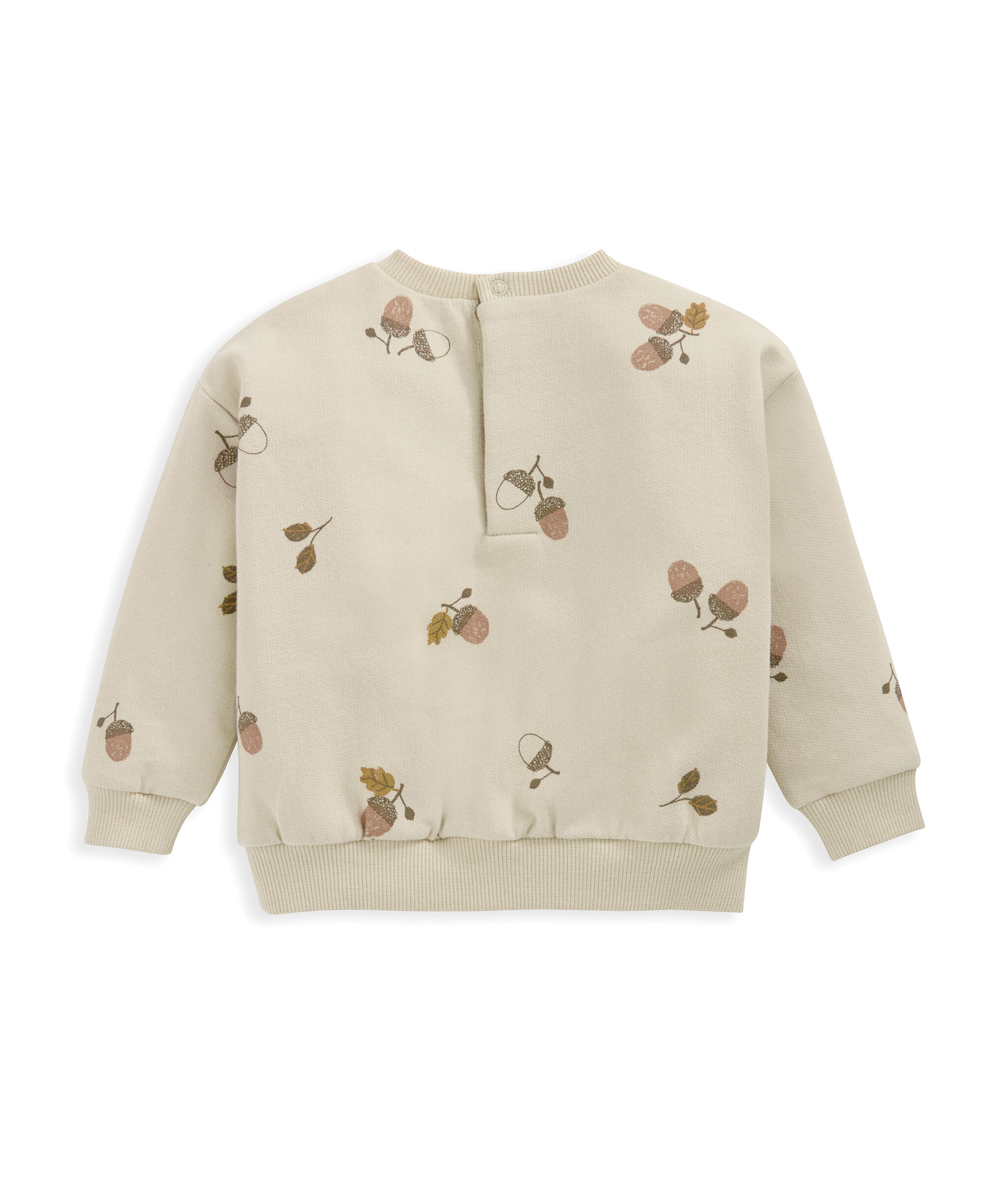 سويت شيرت بطبعة بلوط image number 3