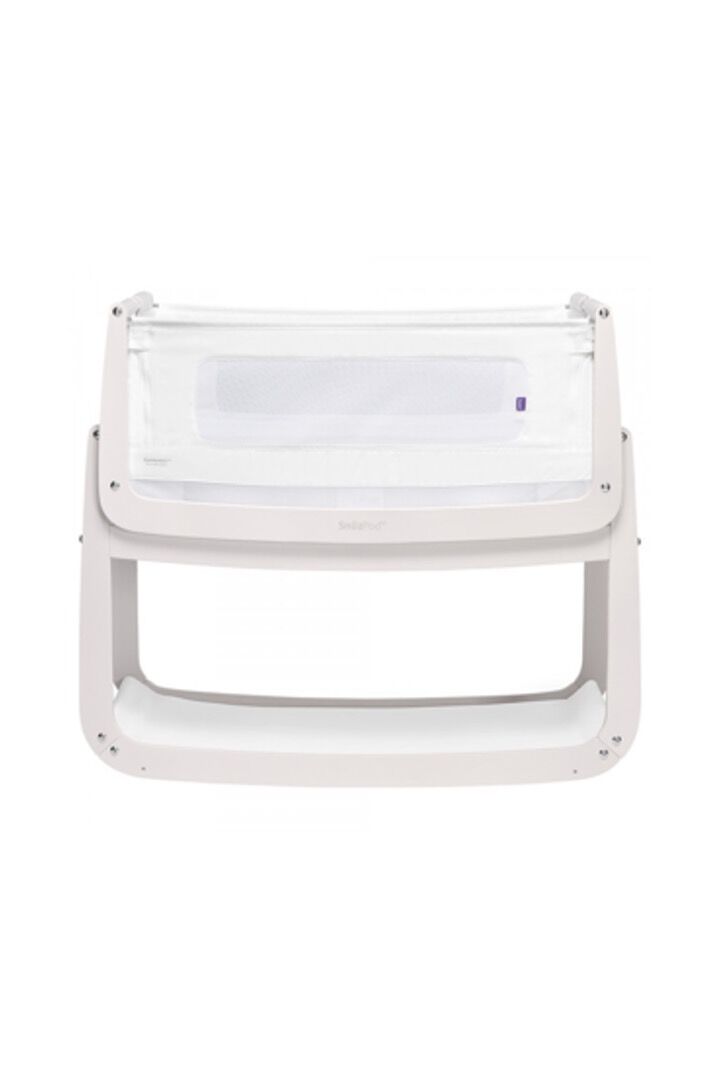 مهد سنوزبود⁴ لجانب السرير - أبيض روز/ وردي image number 1