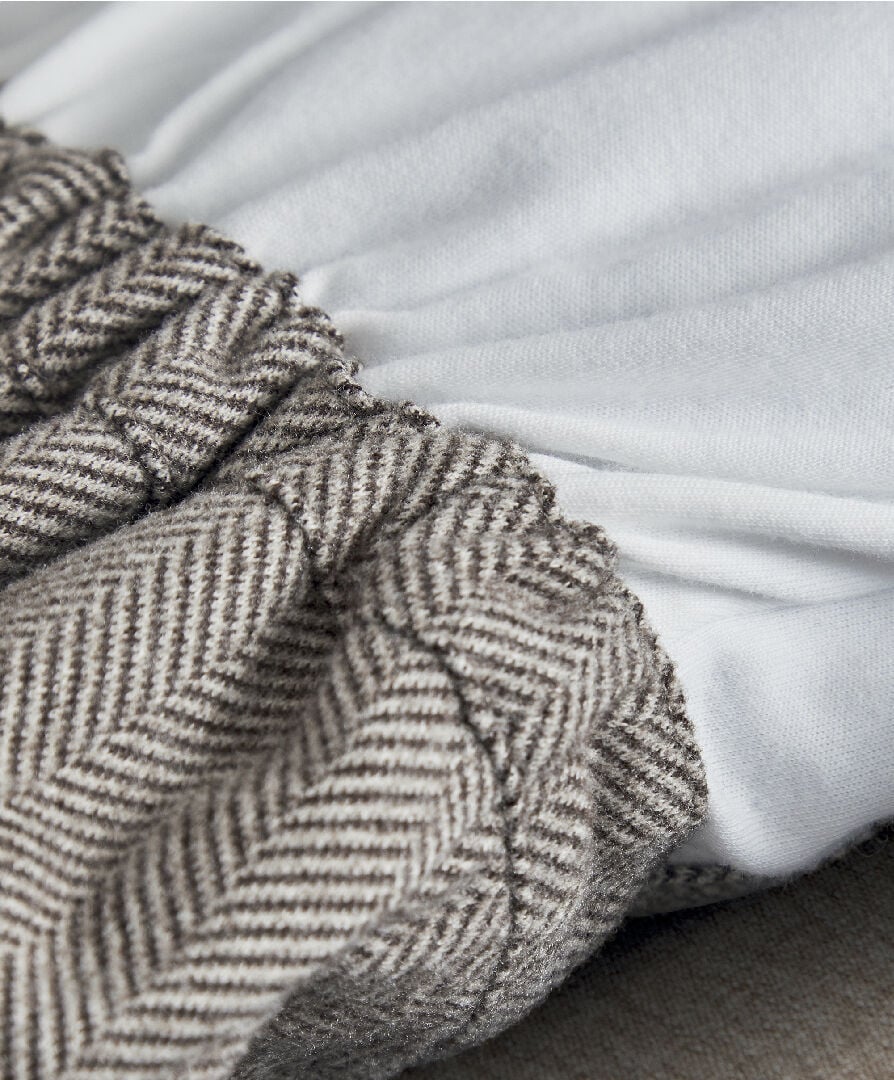 Herringbone Mock Romper image number 5