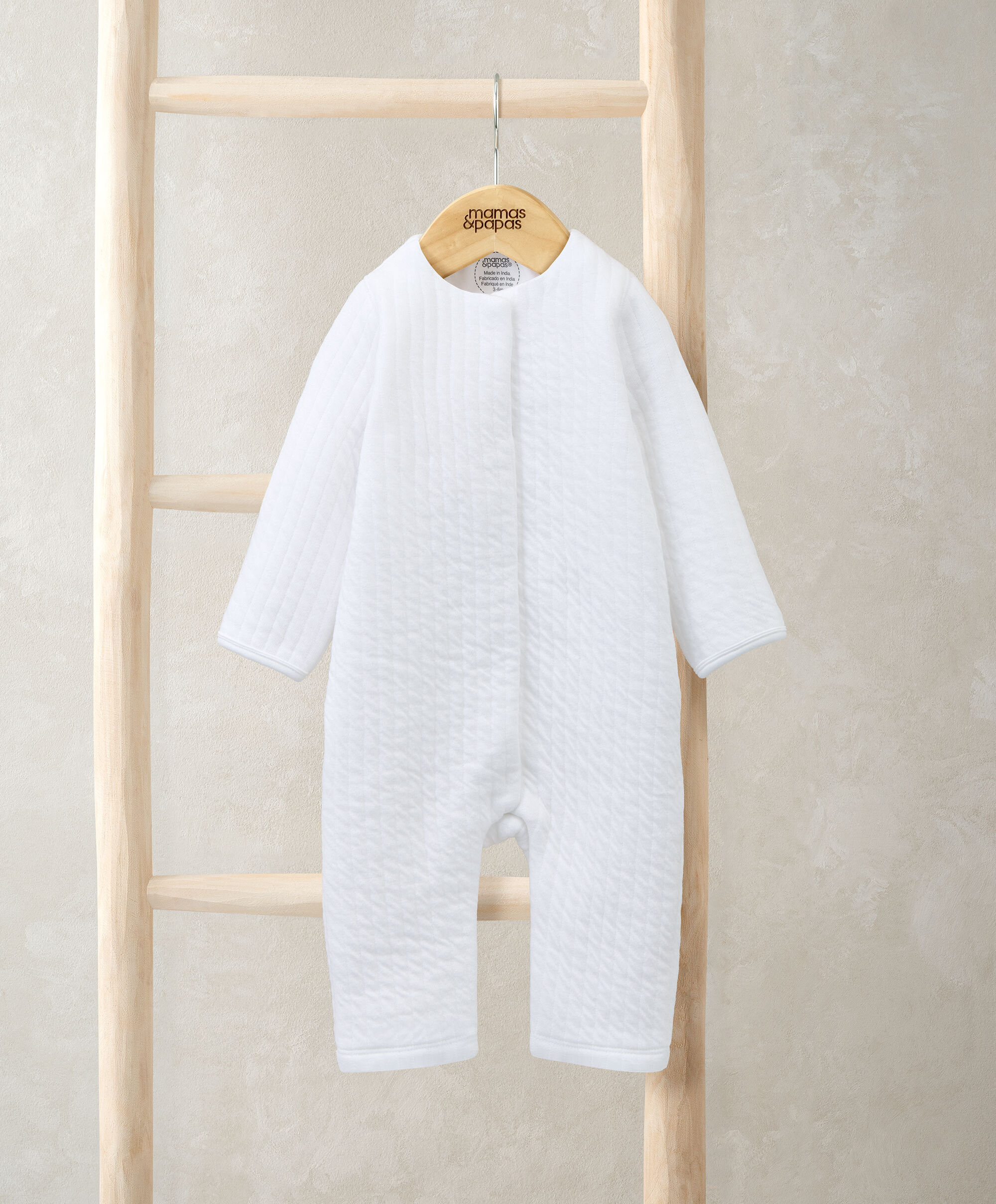 أفرول مبطن - أبيض image number 1