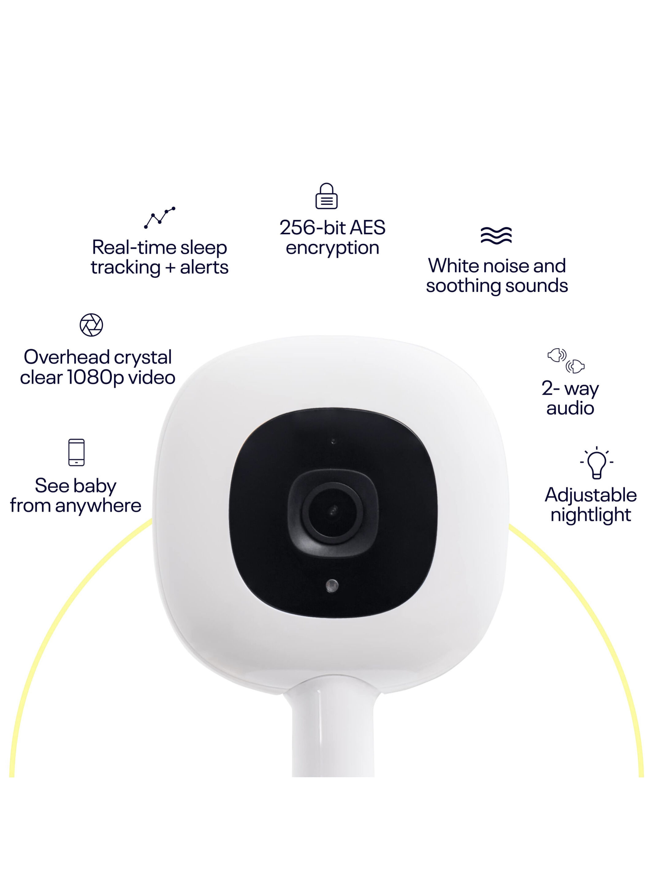 Nanit Pro Baby Monitor + Wall Mount image number 2