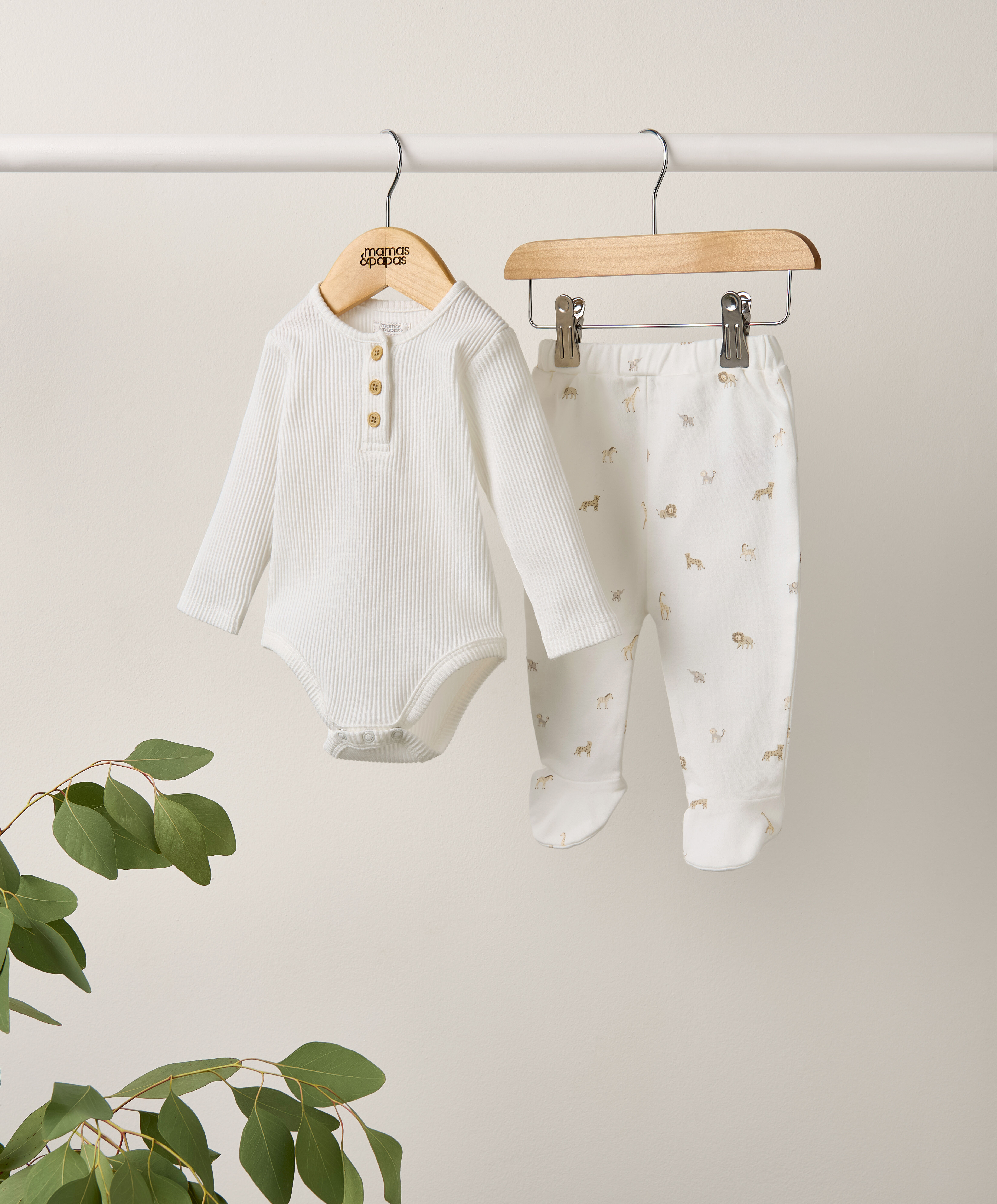 طقم مضلع بنقشة سفاري - قطعتان image number 3