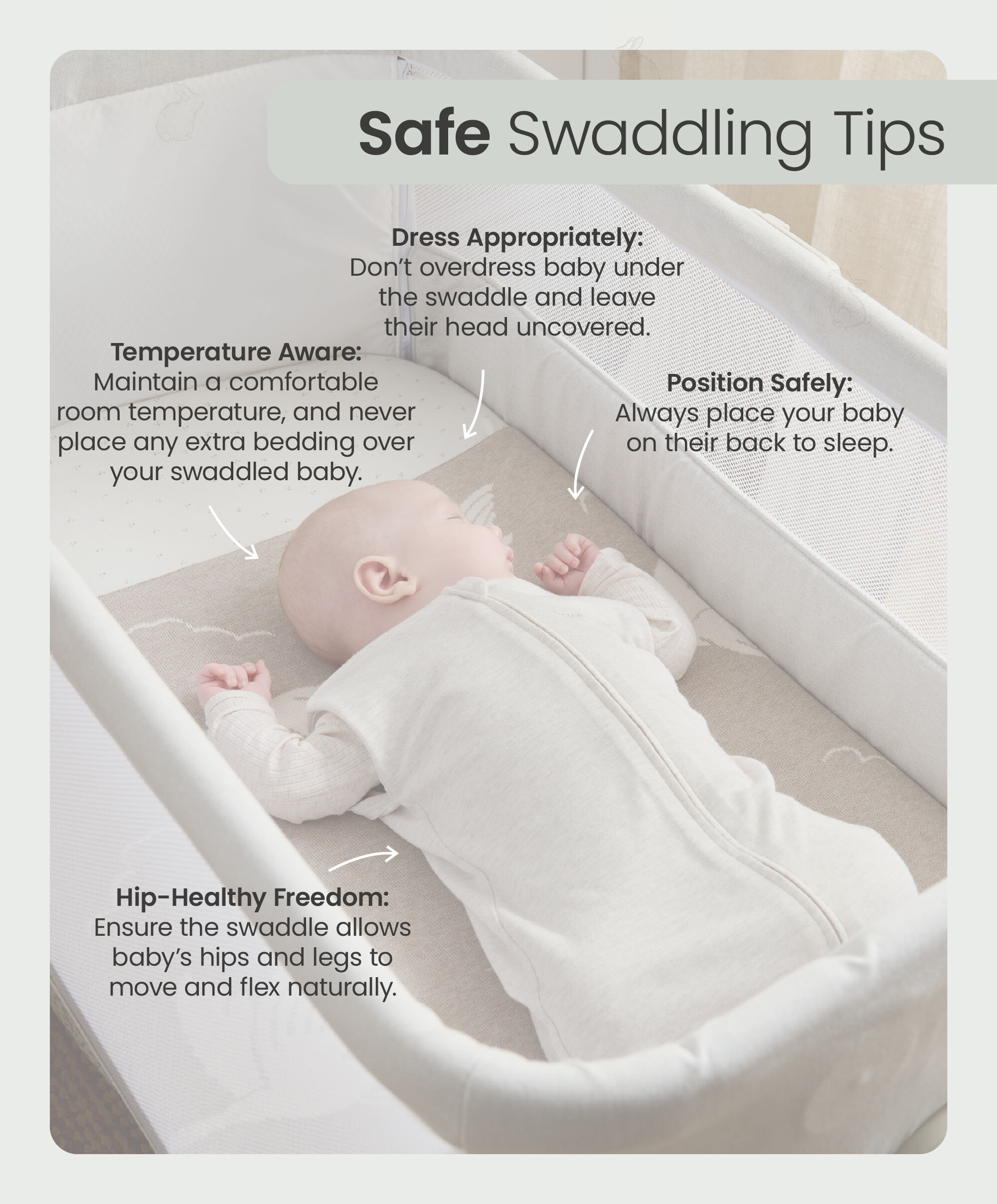 كيس نوم للرضع من 0-3 أشهر بمعدل دفء 1.0 باللون الوردي image number 7