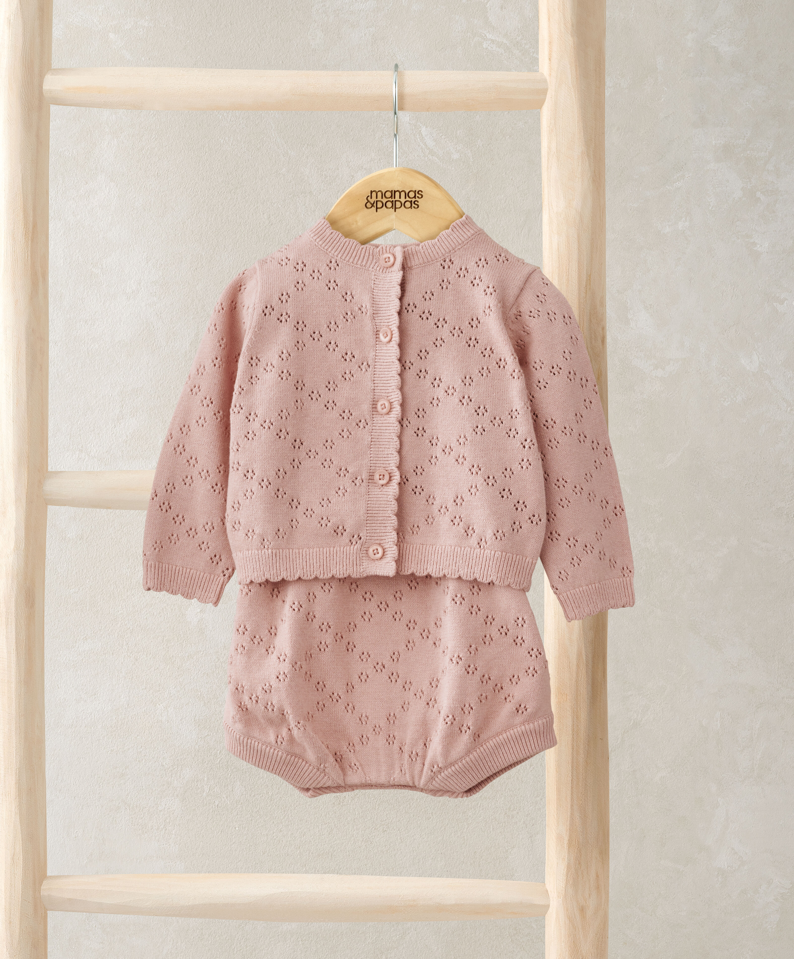 طقم رومبر ودنغري منسوج - قطعتان image number 1