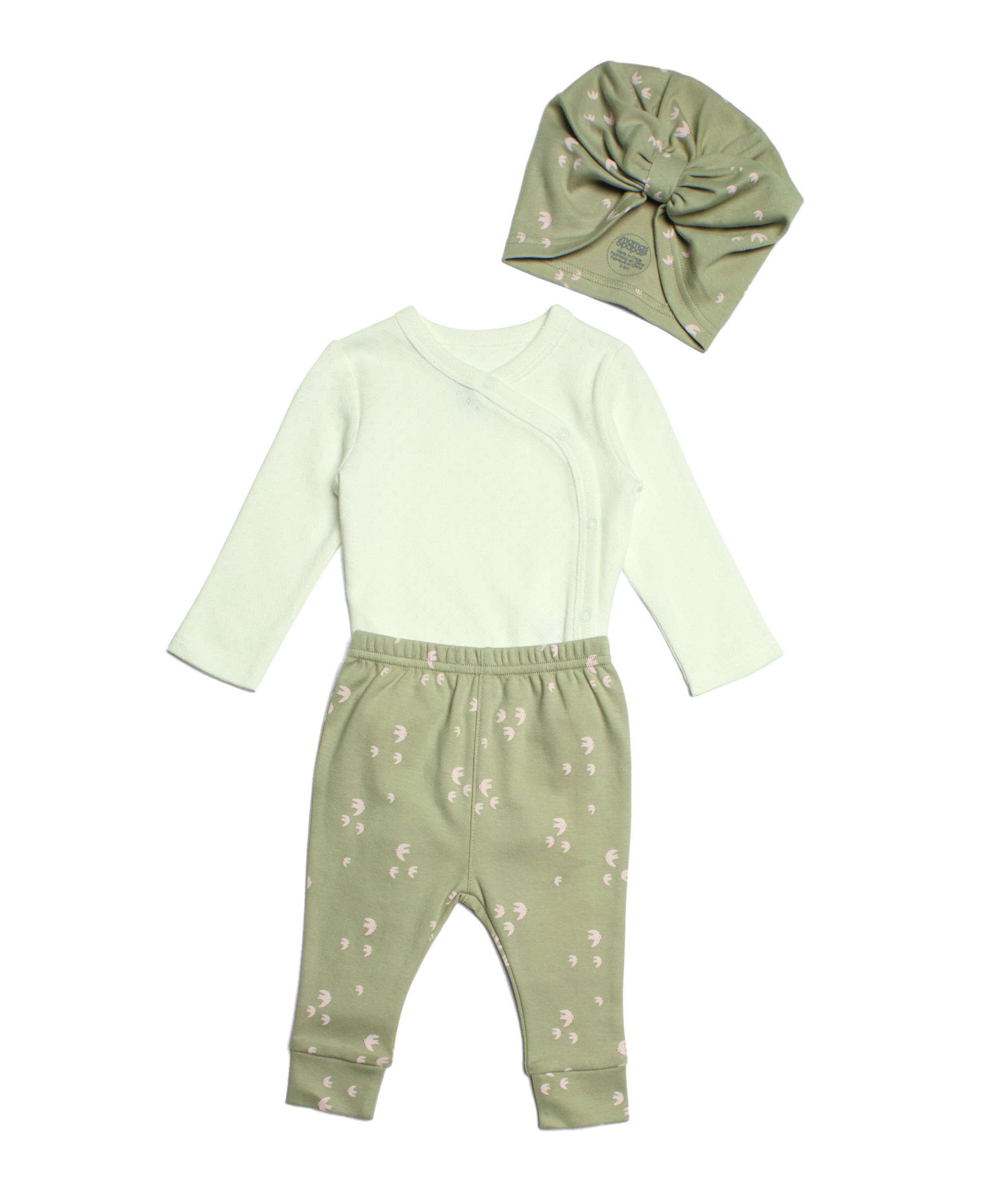 طقم جيرسيه بقبعة - 3 قطع image number 1