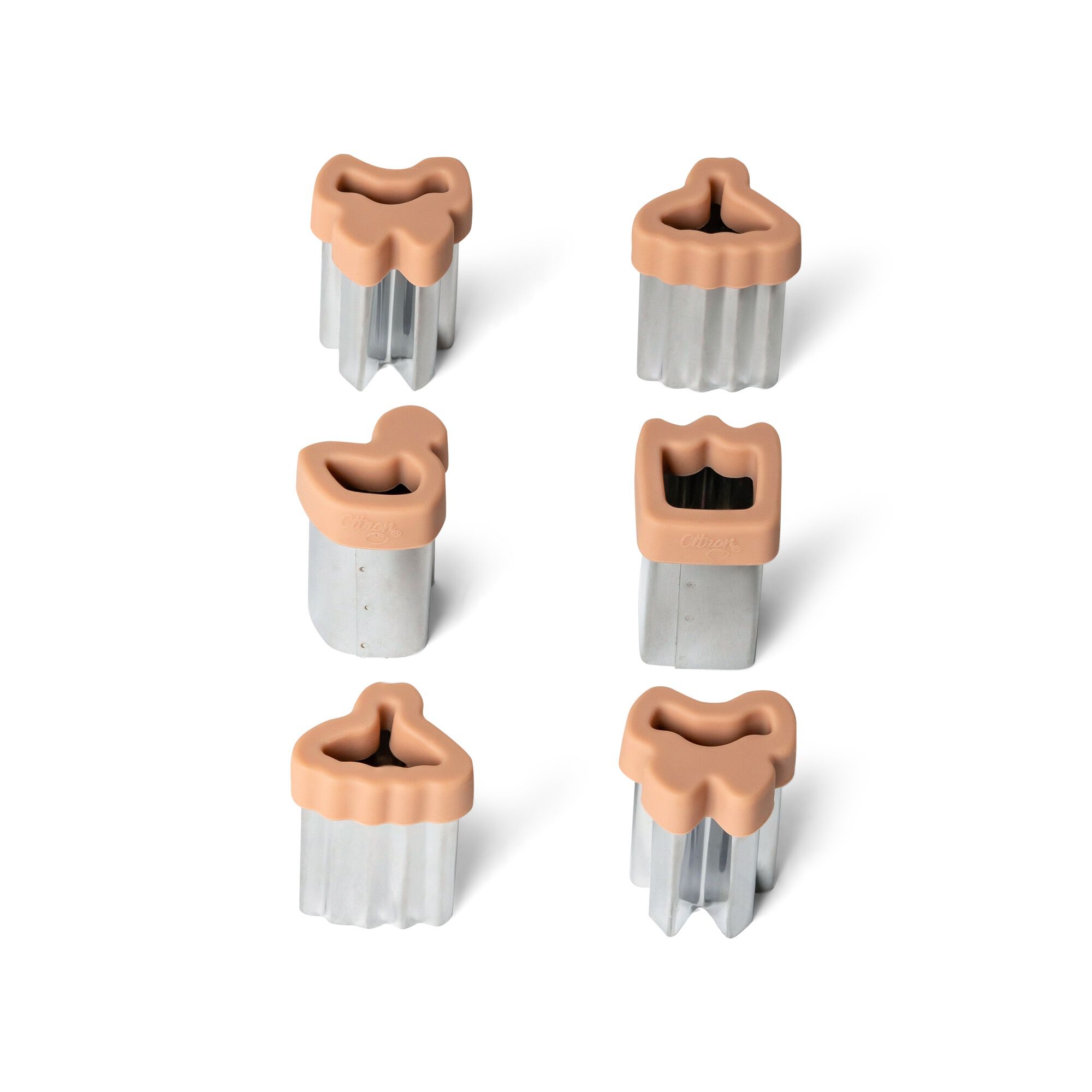 مجموعة قاطعات فاكهة بتصميم راقصة باليه - 6 قطع image number 2