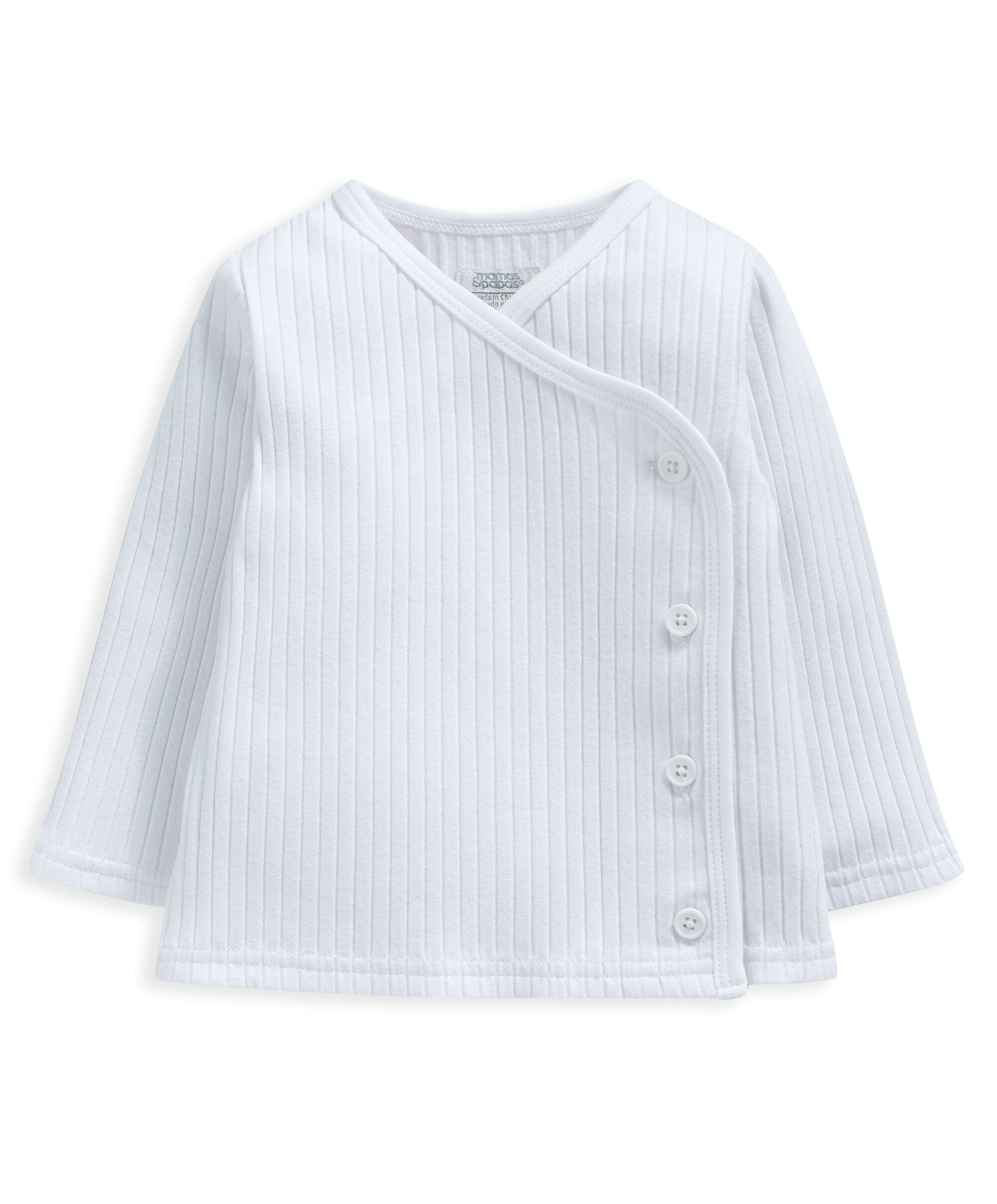 طقم مضلع بتصميم ملفوف أبيض - قطعتان image number 3