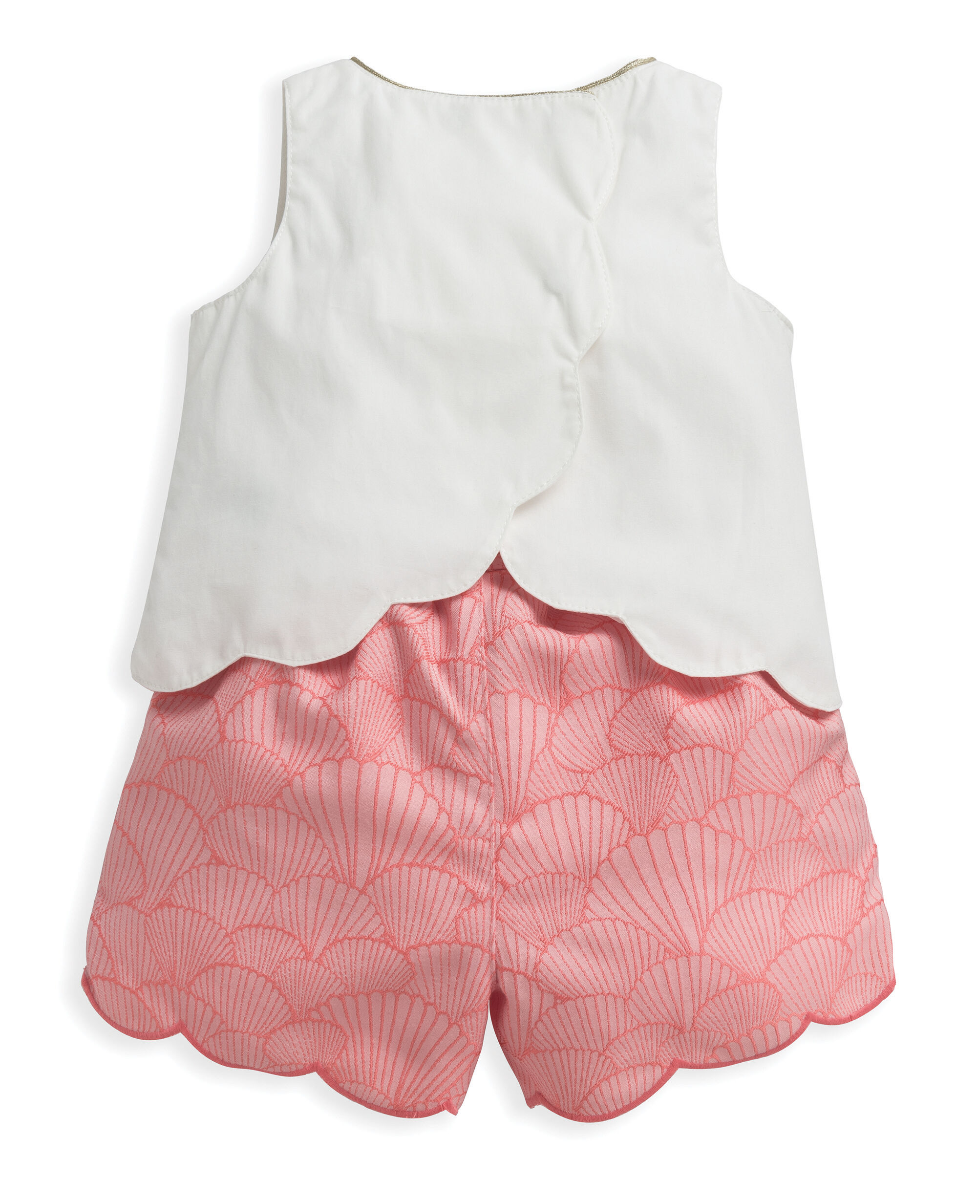 طقم بلوزة وشورت - قطعتان image number 4