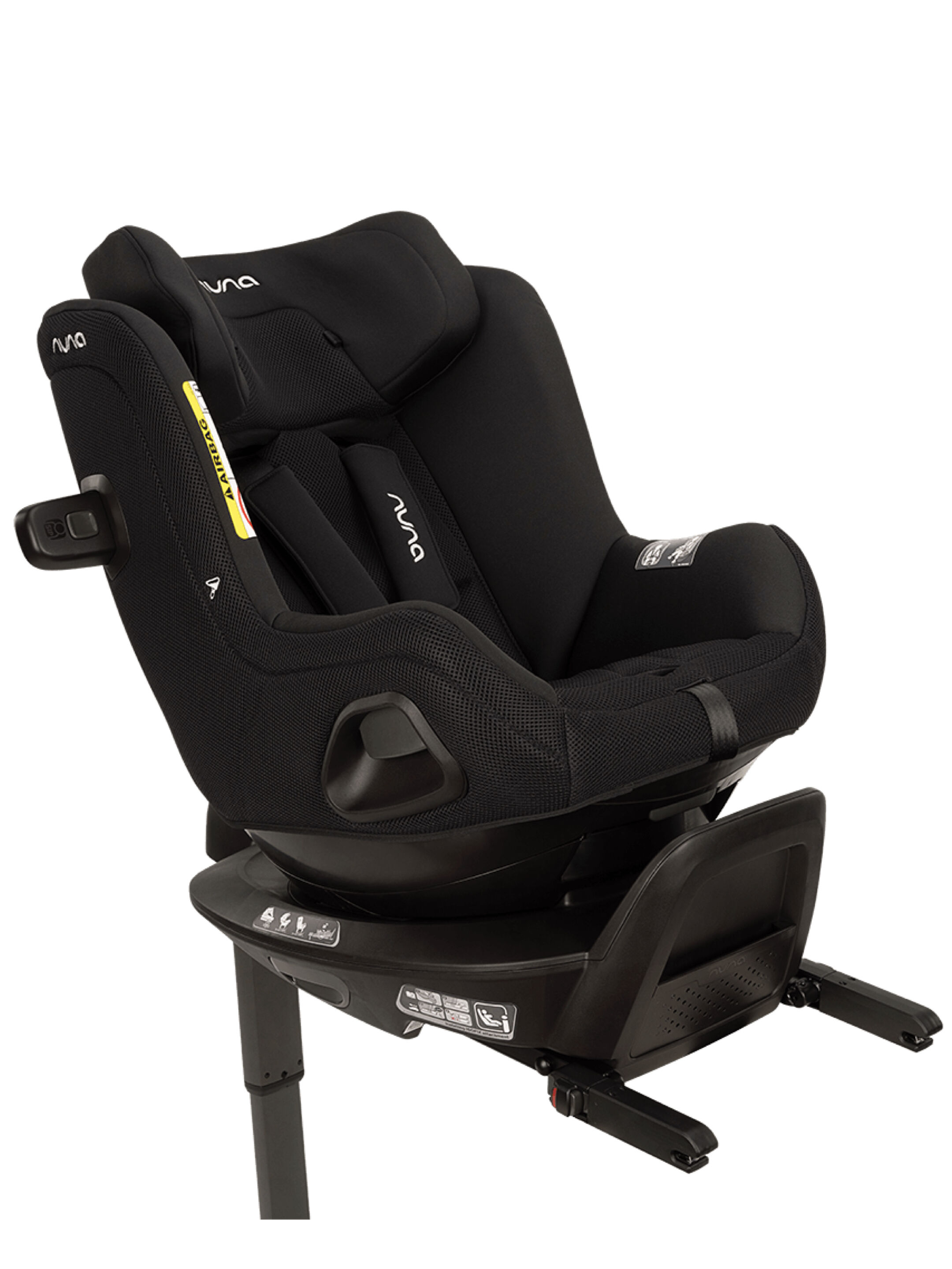 مقعد سيارة نونا تودل نيكست قابل للتعديل (منذ الولادة وحتى 5 سنوات/18 كغم تقريبًا) - أسود image number 6