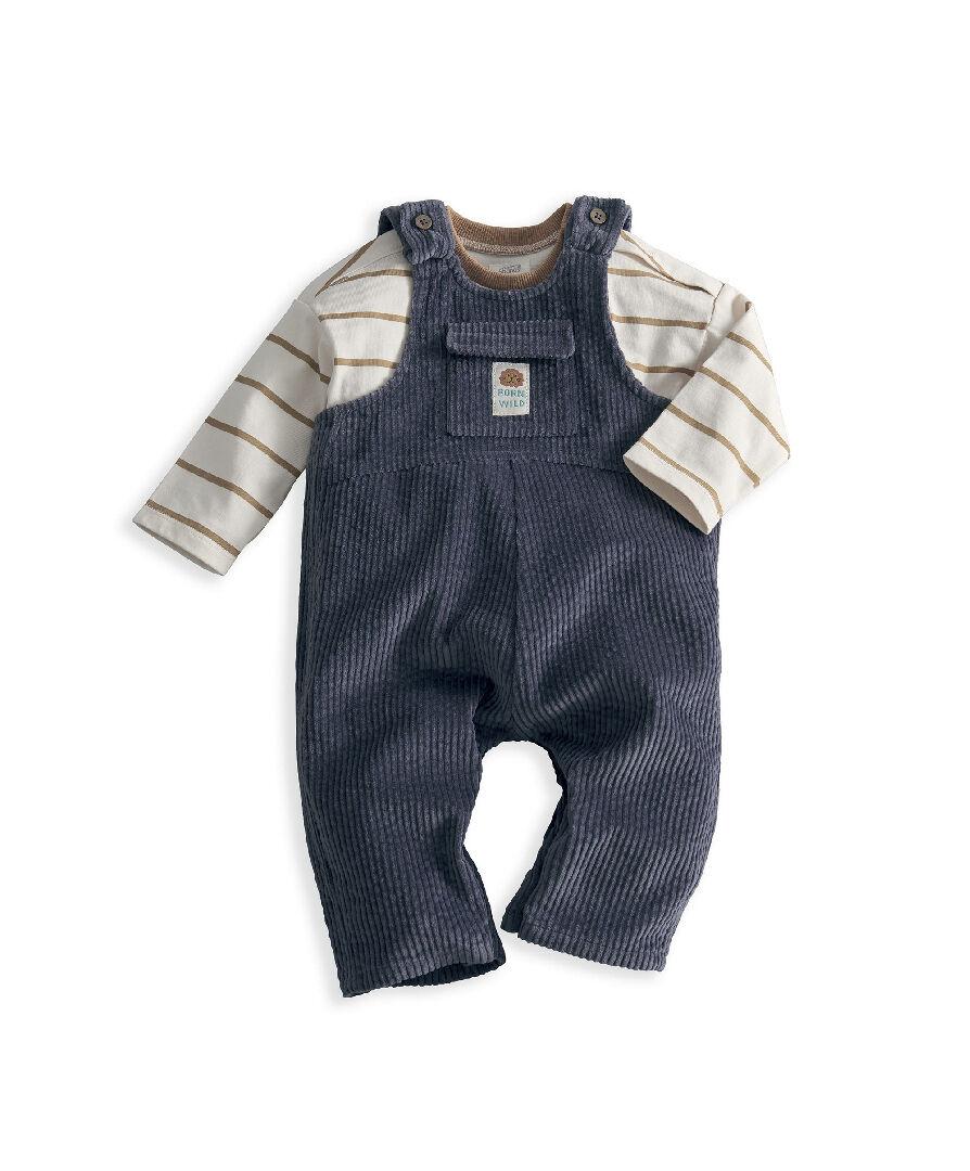 2pc Cord Dungaree Set image number 6