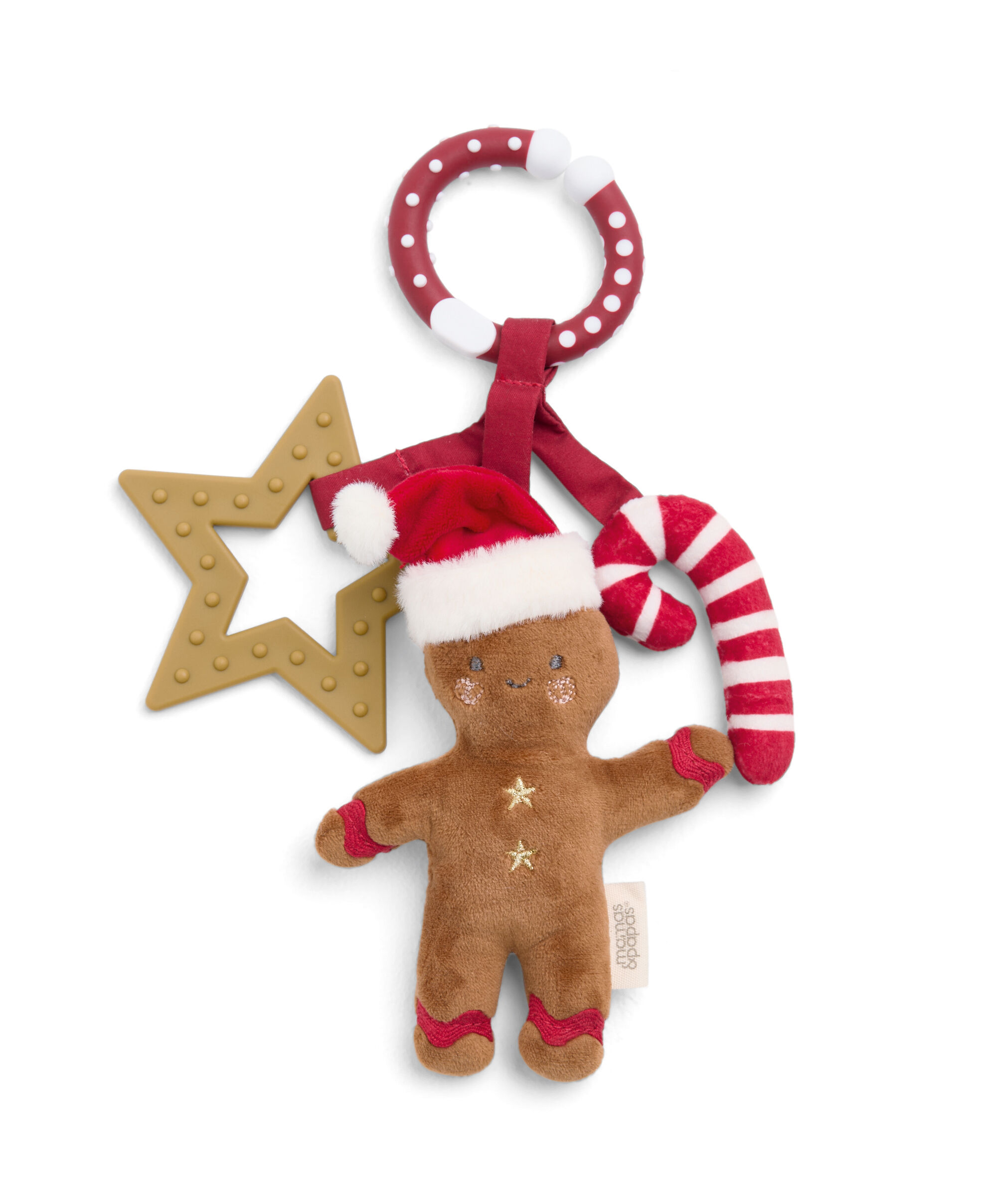 لعبة بحلقة بتصميم خبز الزنجبيل image number 2