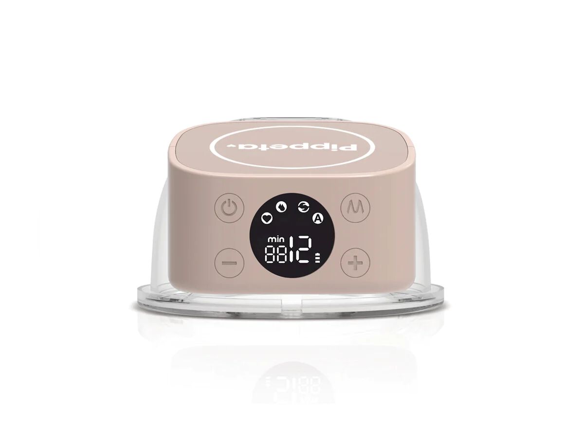 شفاط حليب بشاشة LED قابل للارتداء بدون استخدام اليدين من بيبيتا - وردي image number 2