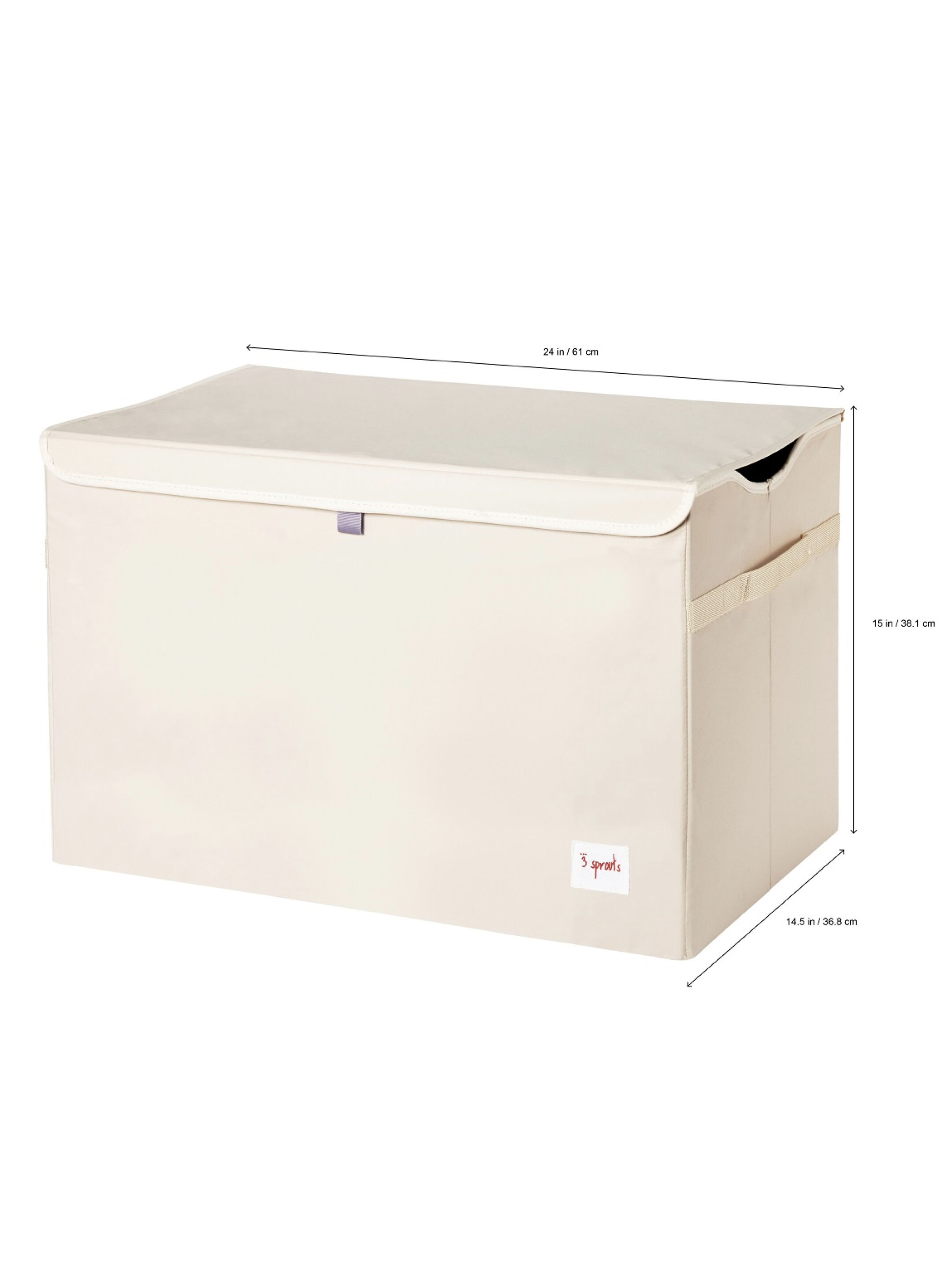 صندوق تخزين الألعاب من 3 سبراوتس - تصميم لاما image number 2