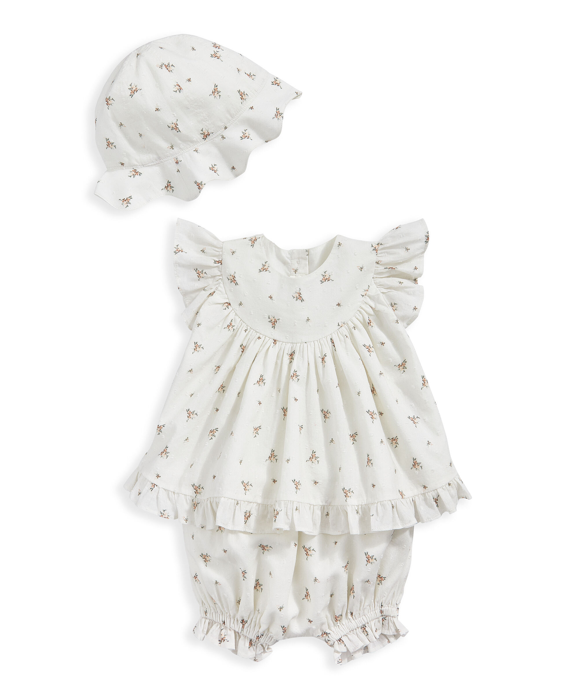 طقم بنقشة زهور - 3 قطع image number 2