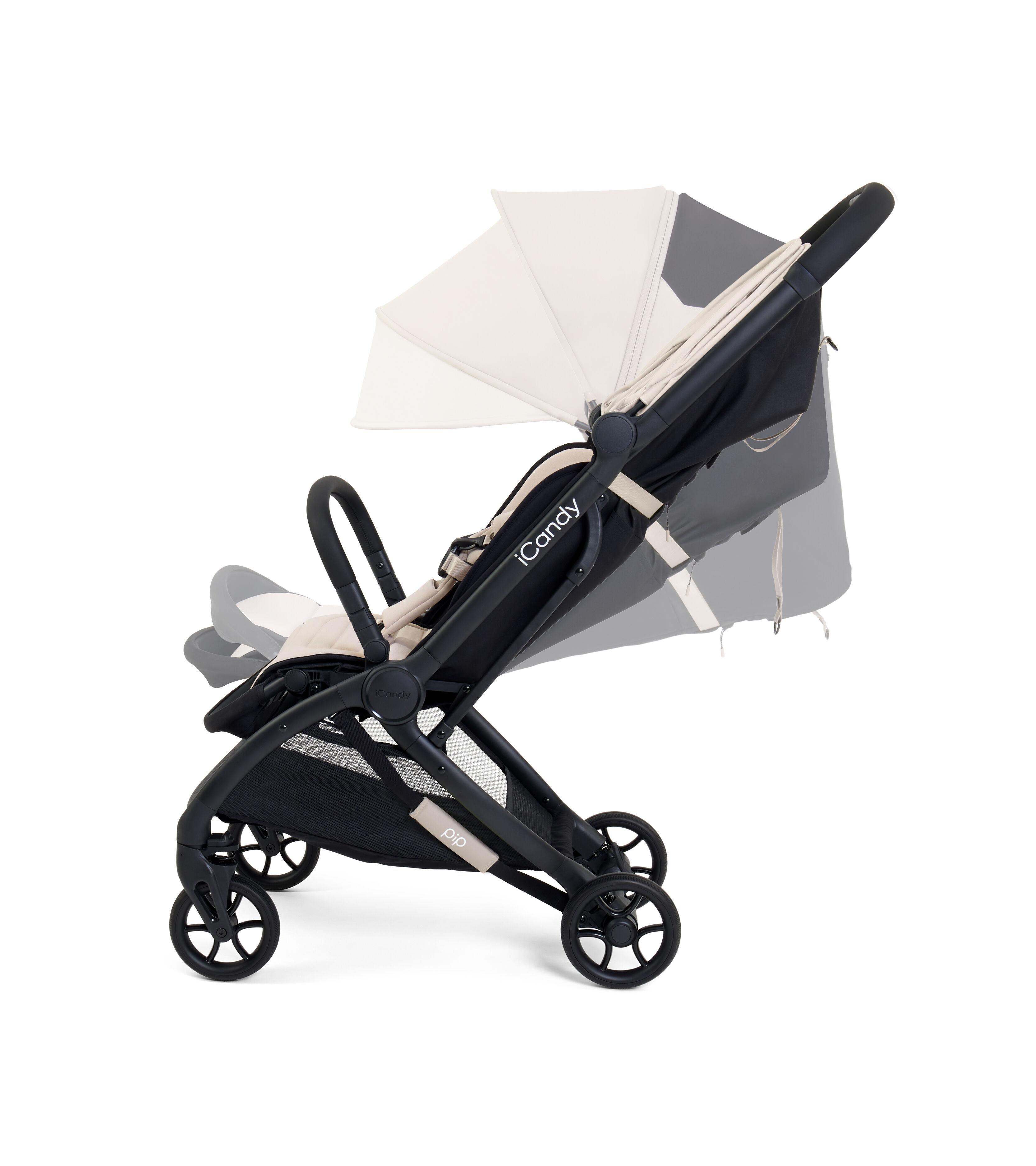 عربة أطفال أي كاندي بيب، باللون لاتيه image number 6