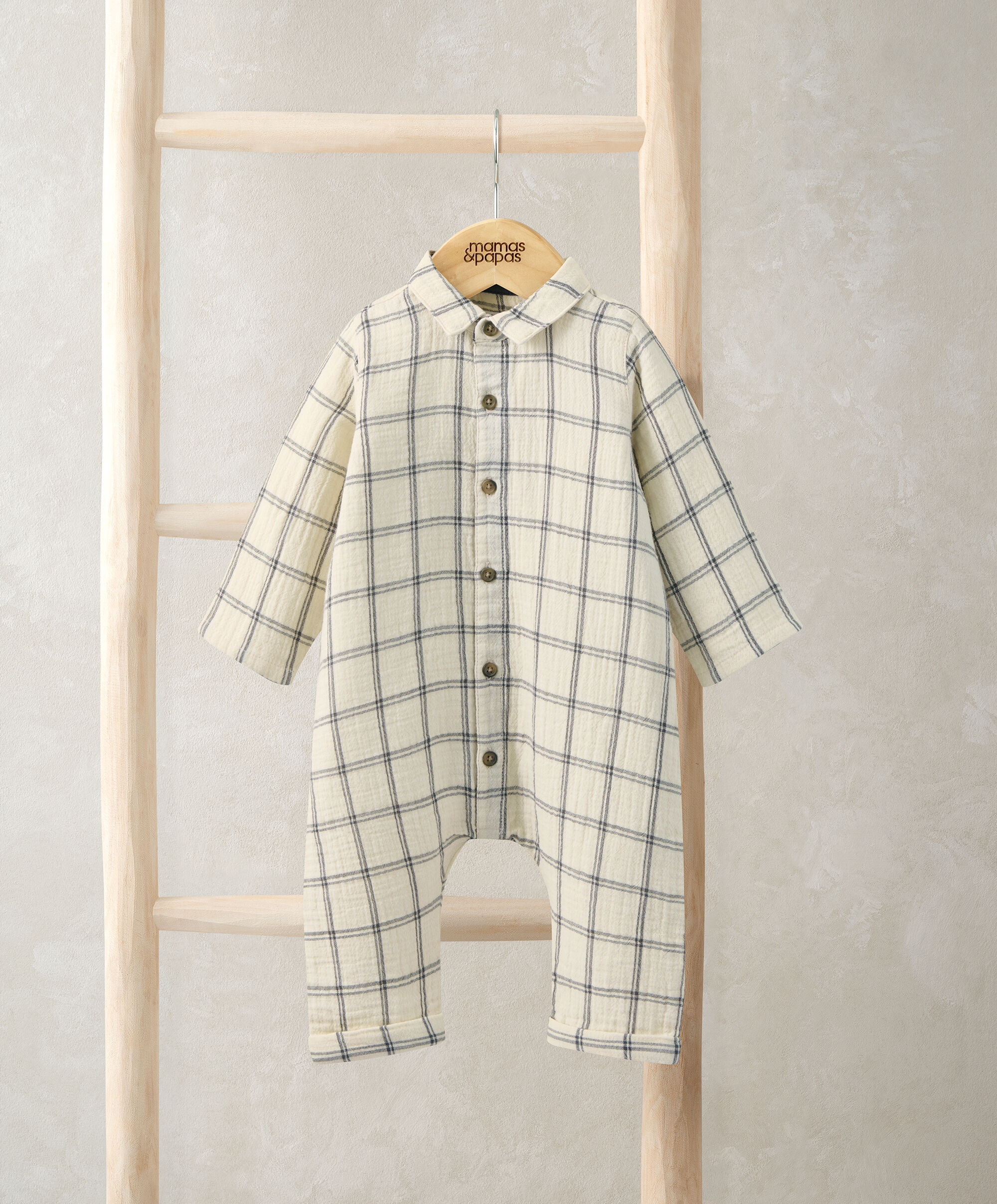 أفرول بنقشة مربعات image number 1