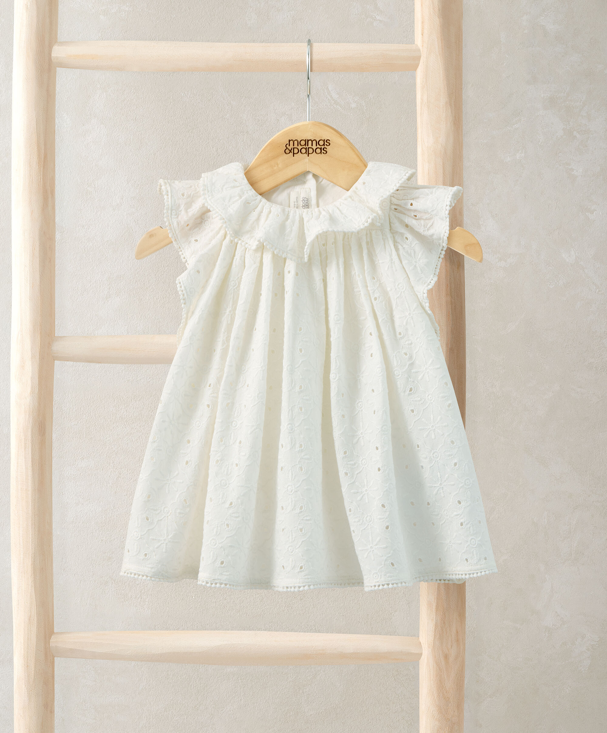 أفرول بنمط فستان مطرز image number 1