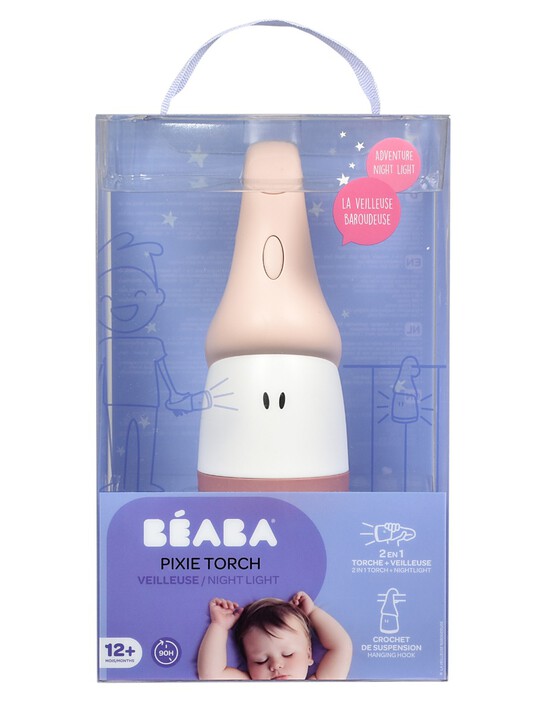 Pixie Torch 2-in-1 Movable Night Light Chalk Pink image number 5