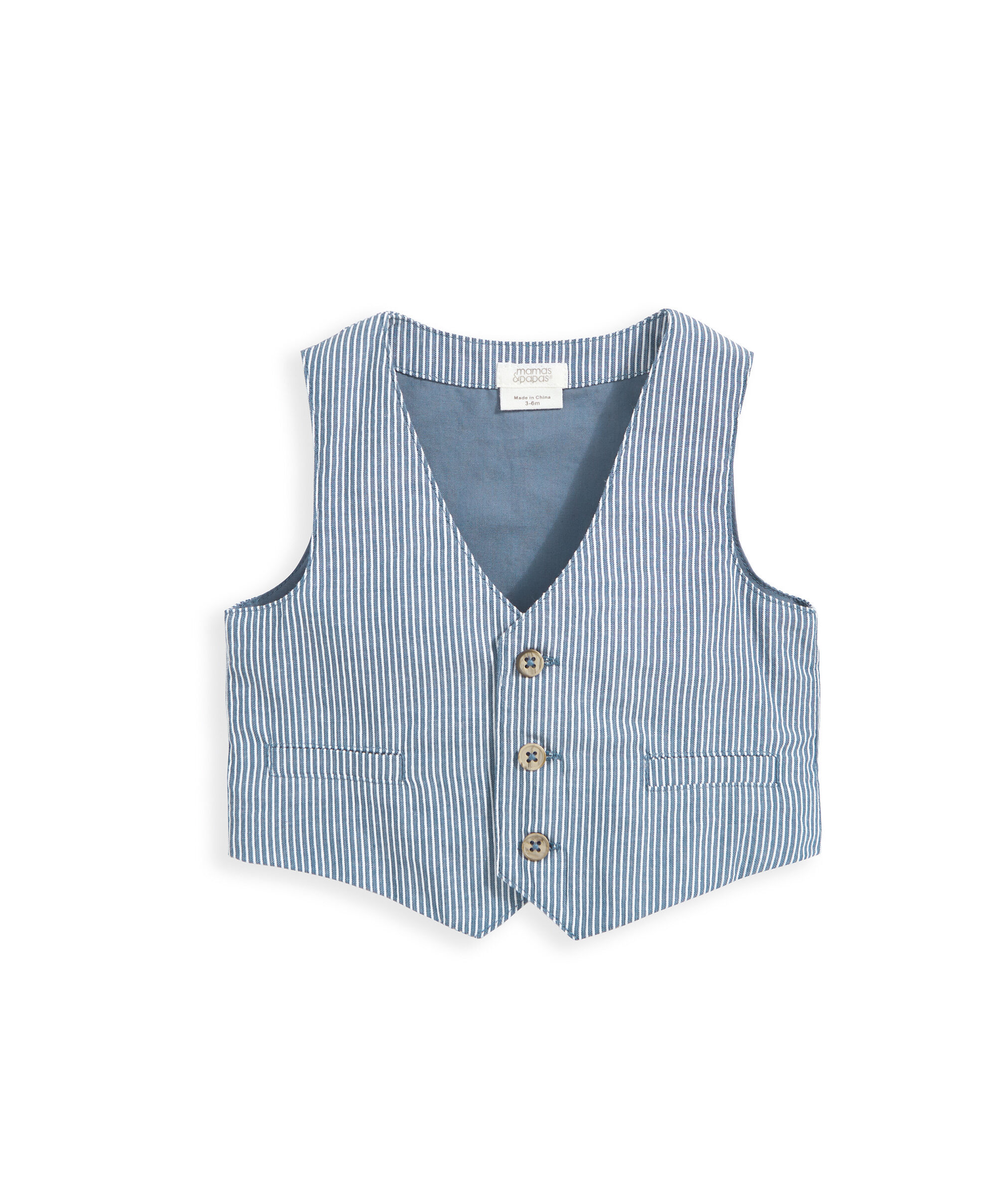 طقم بدلة أزرق - 4 قطع image number 4