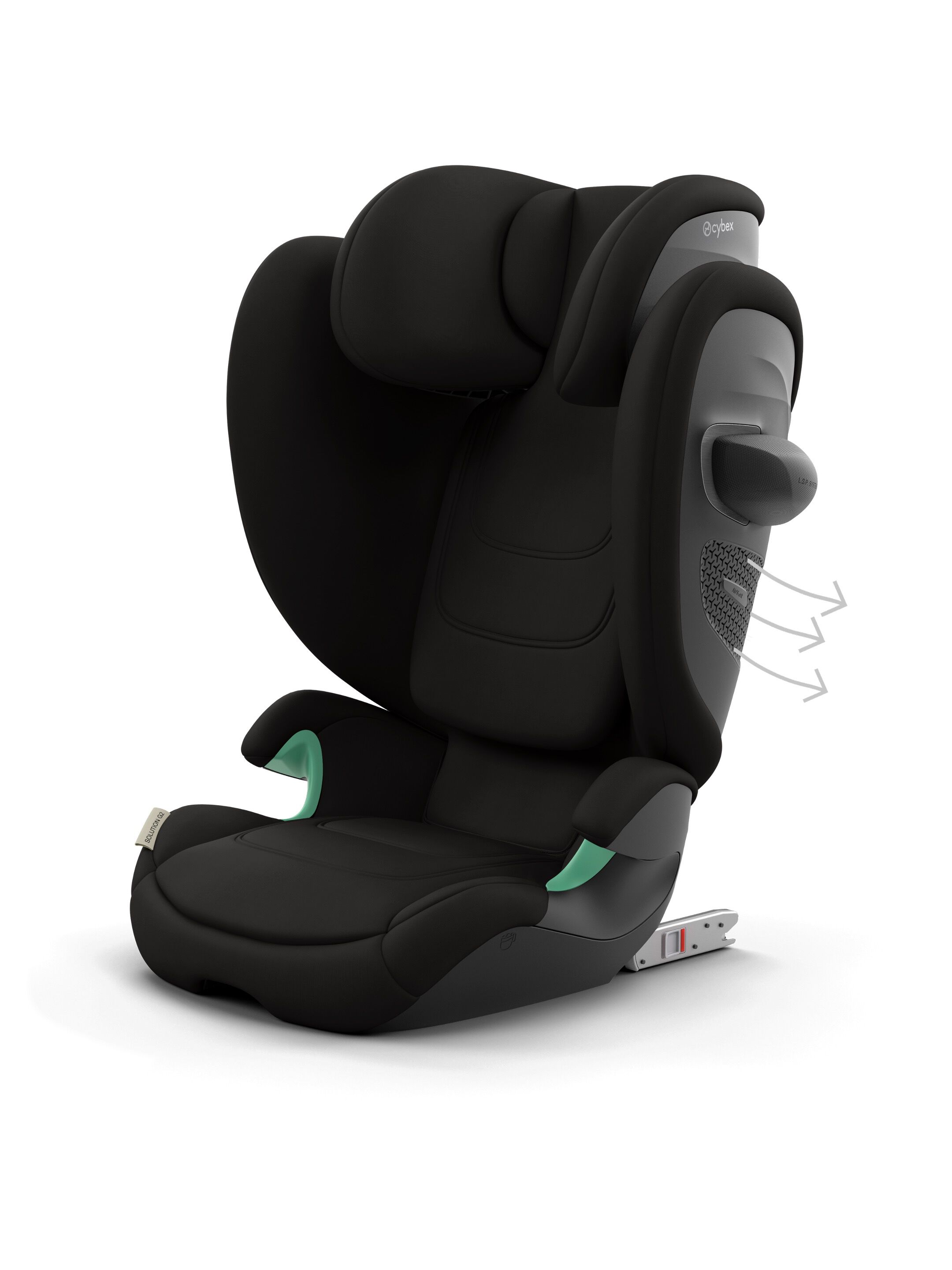 مقعد سيارة سوليوشن جي 2 ماجيك بلاك - سايبكس image number 2