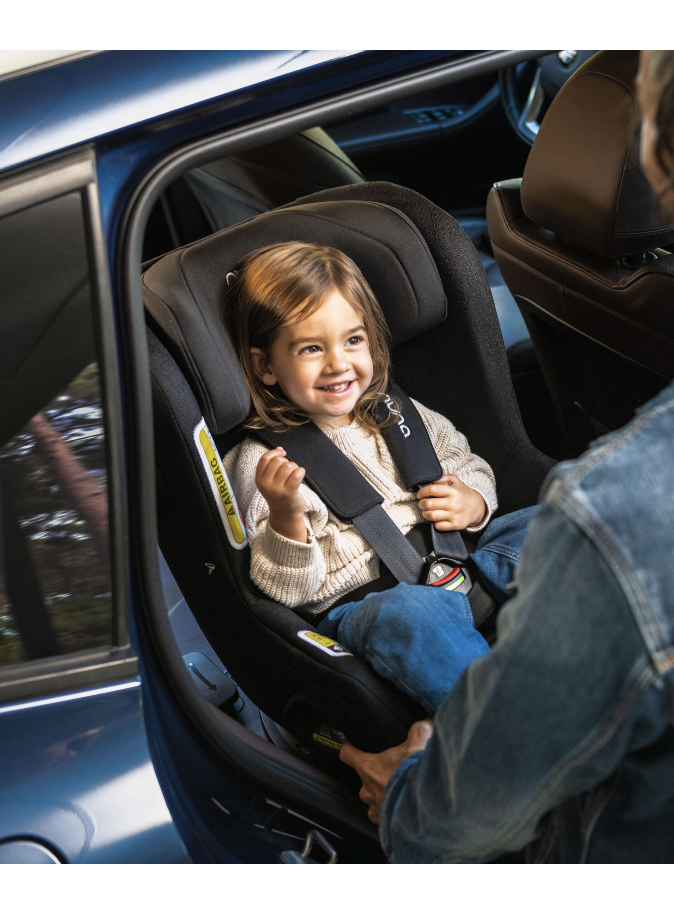 مقعد سيارة نونا تودل نيكست قابل للتعديل (منذ الولادة وحتى 5 سنوات/18 كغم تقريبًا) - أسود image number 5