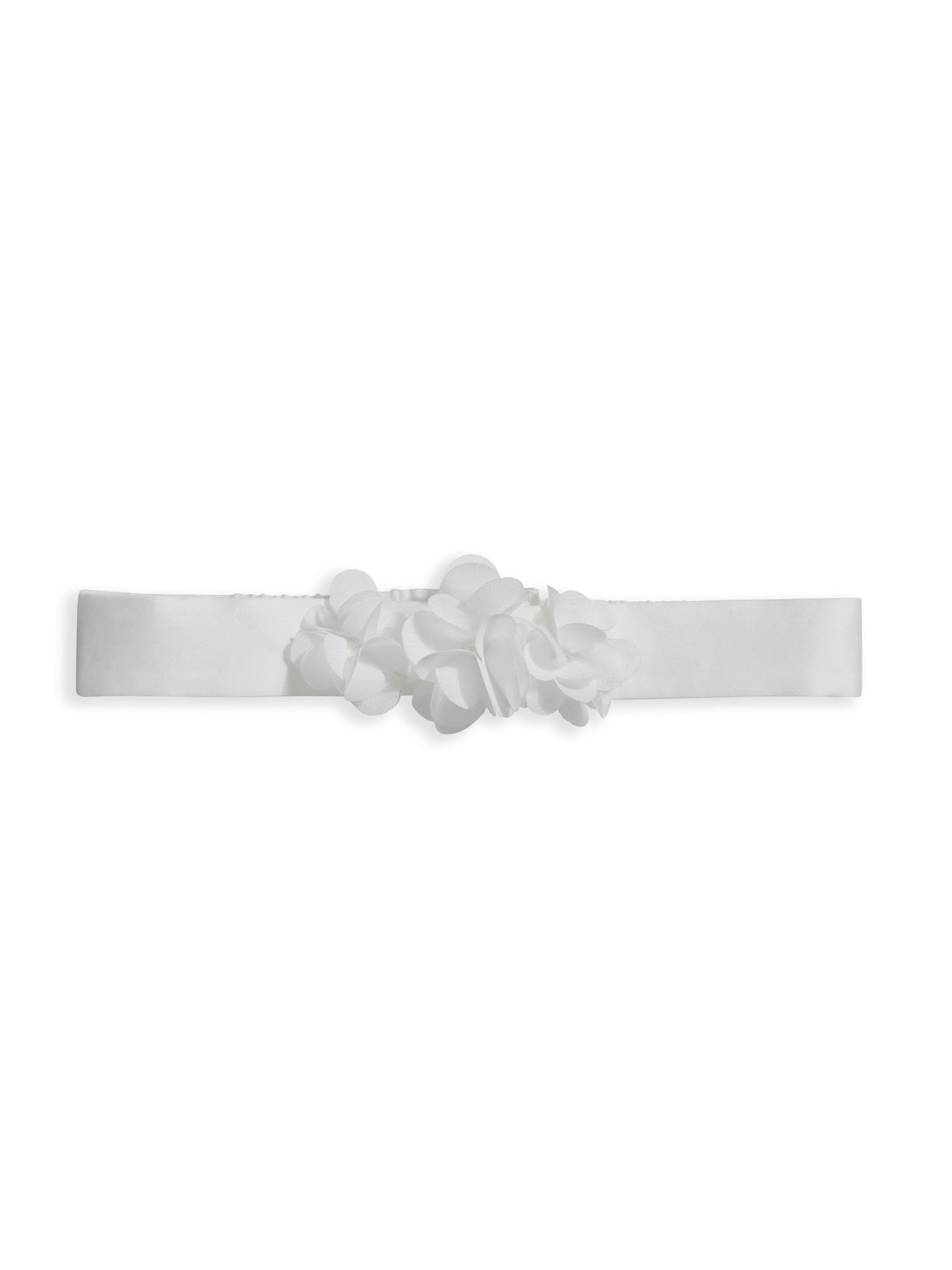 Mesh Flower Girl Dress Baby Gift Set with Muslin Blanket, Headband & Lamb Chime image number 5