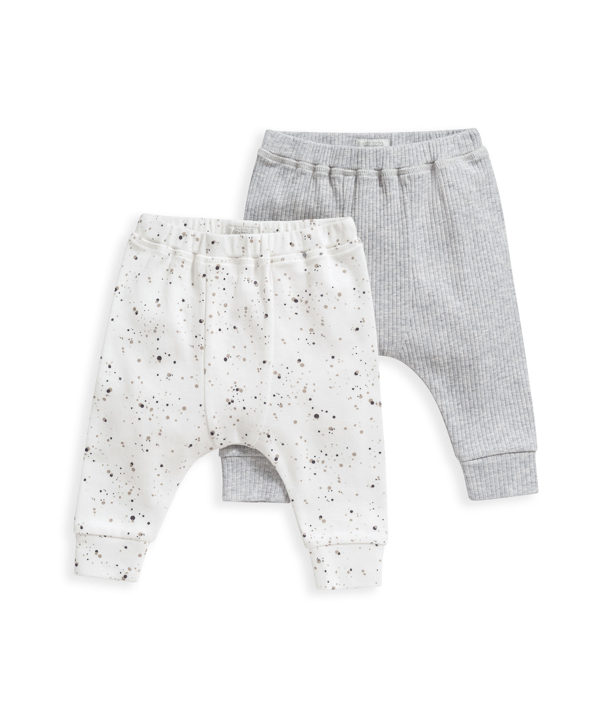 طقم لغينغز بنقشة نقاط، قطعتان image number 1