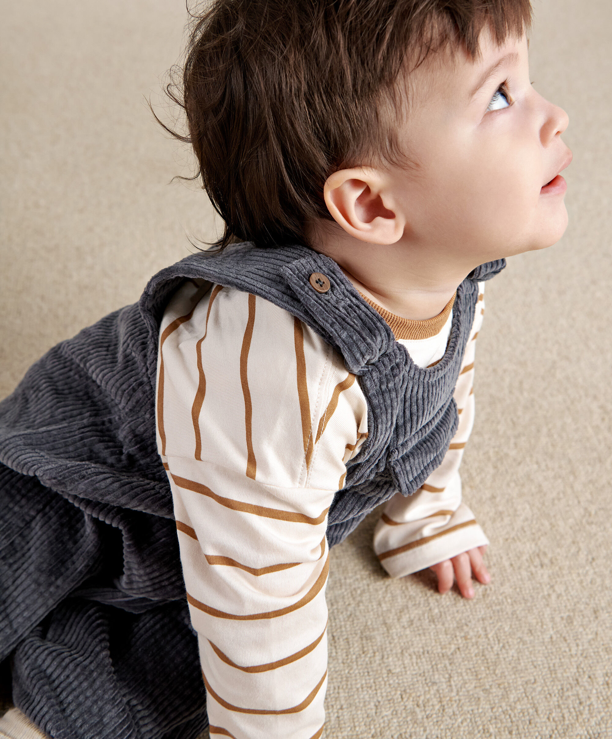 2pc Cord Dungaree Set image number 4