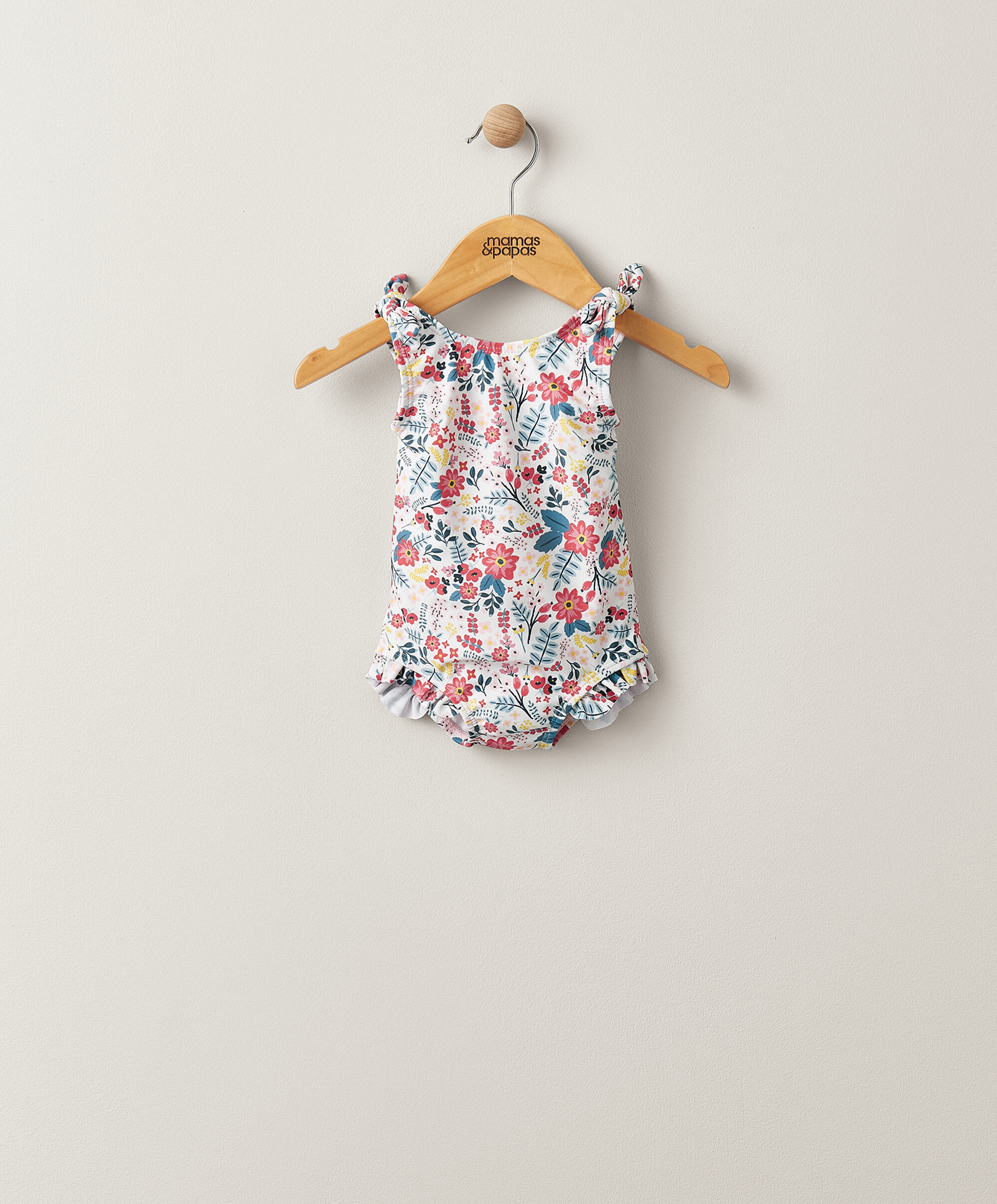 لباس سباحة بنقشة زهور image number 1