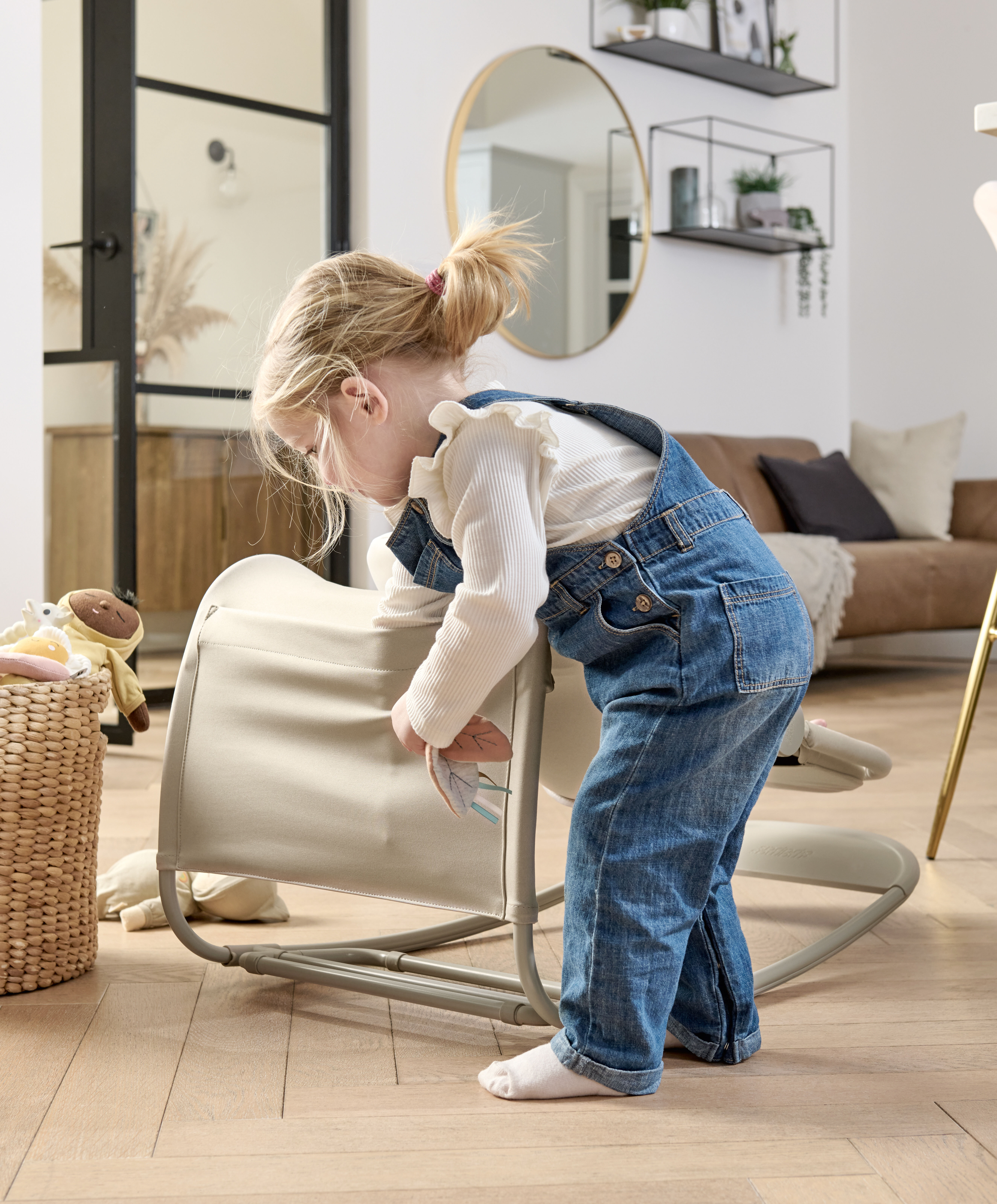 كرسي هزاز تيمبو 3 في 1 - بيج image number 3