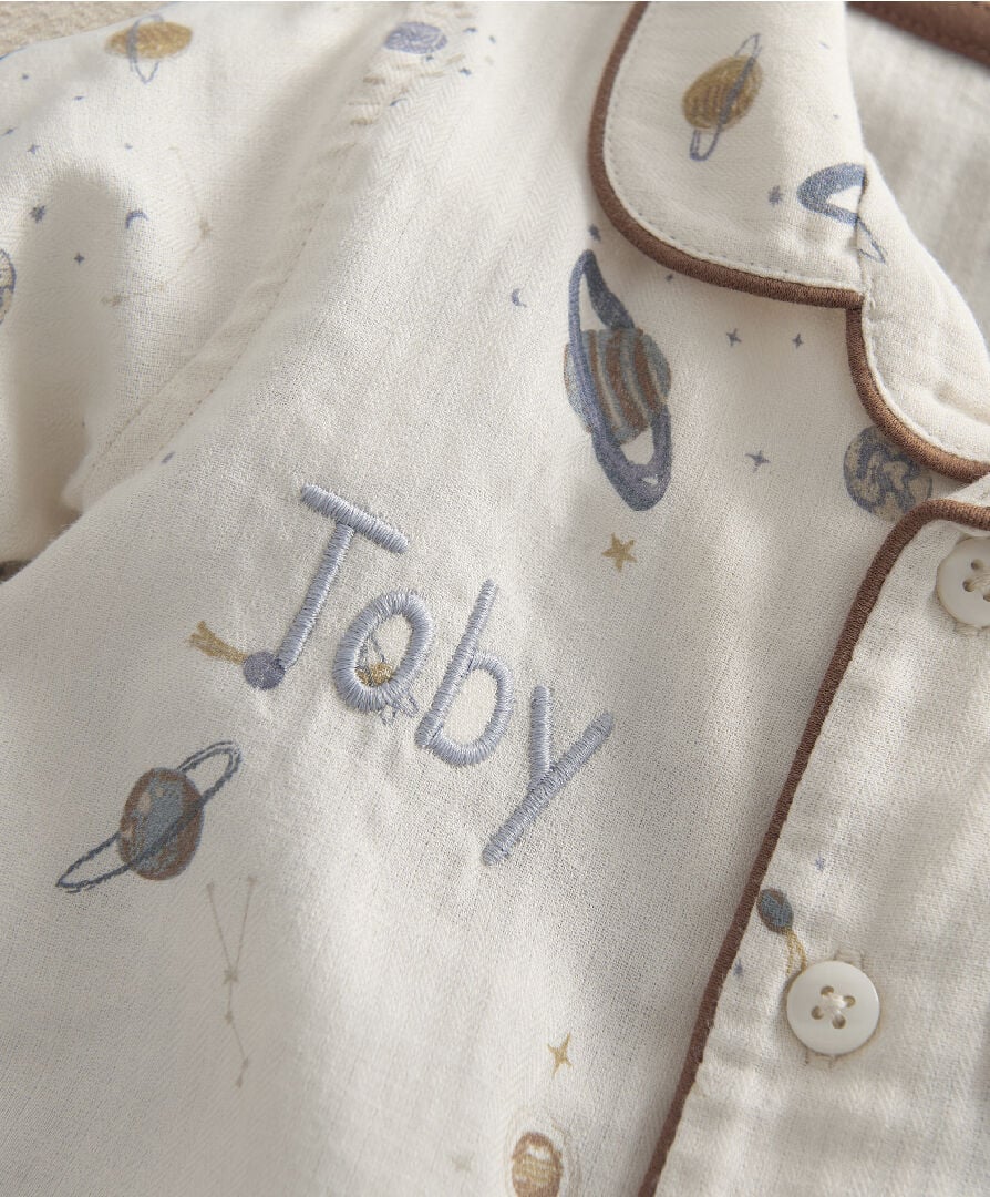 Planets Woven Pyjamas image number 4
