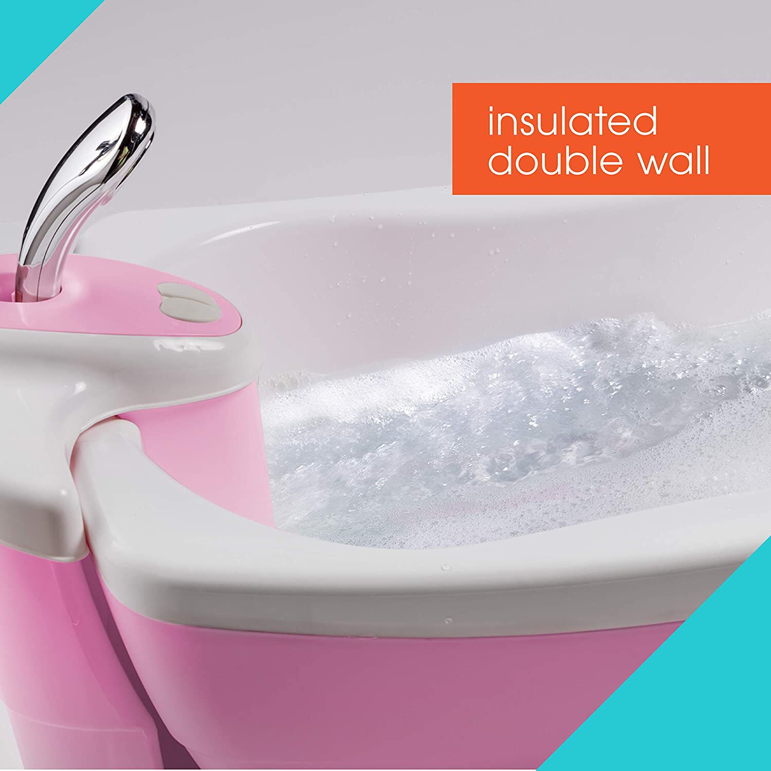 حوض استحمام للأطفال بفقاعات ليل لاكشريس من سمر انفانت image number 6