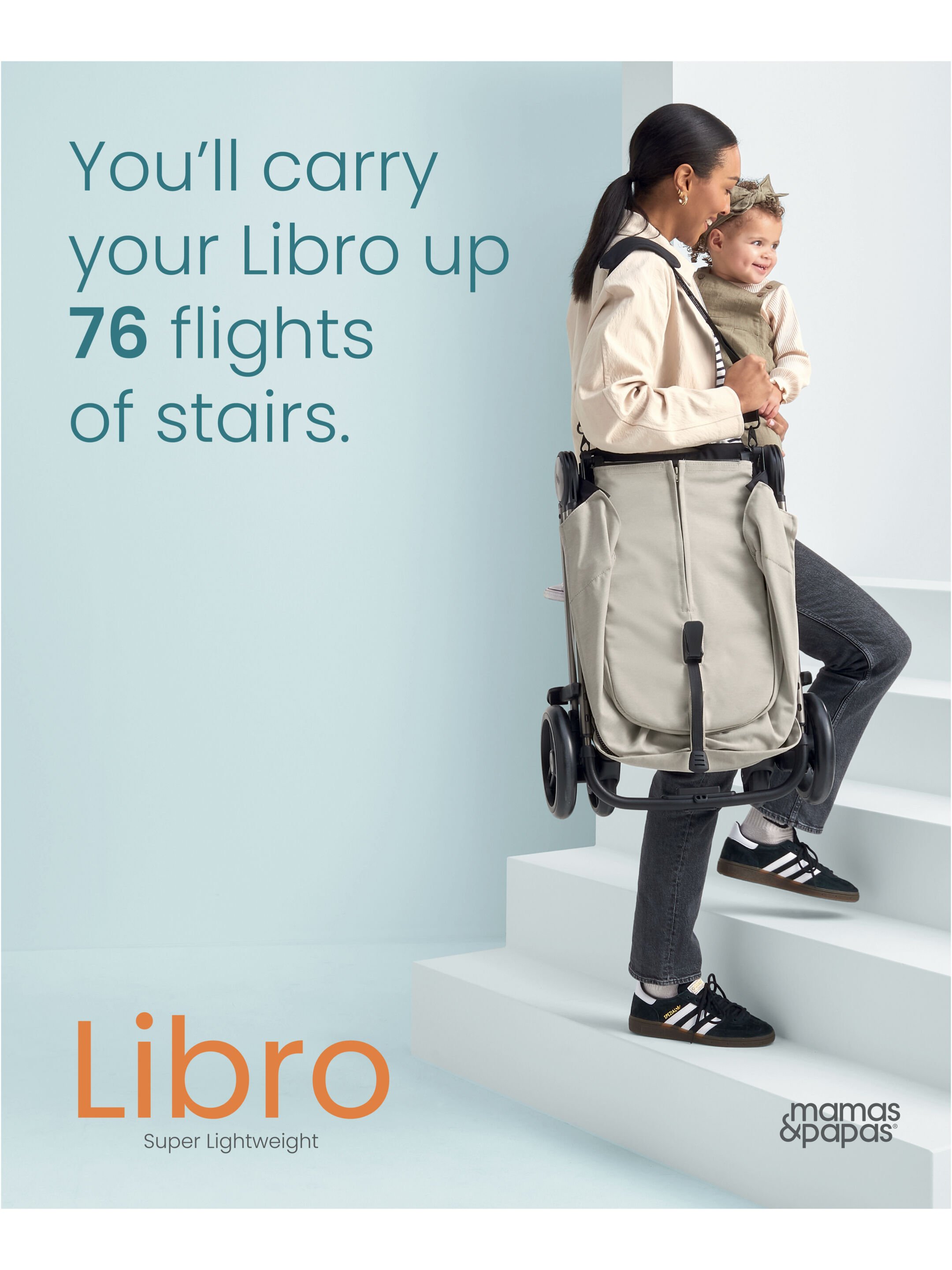 عربة أطفال خفيفة الوزن من ليبرو - موريل image number 3