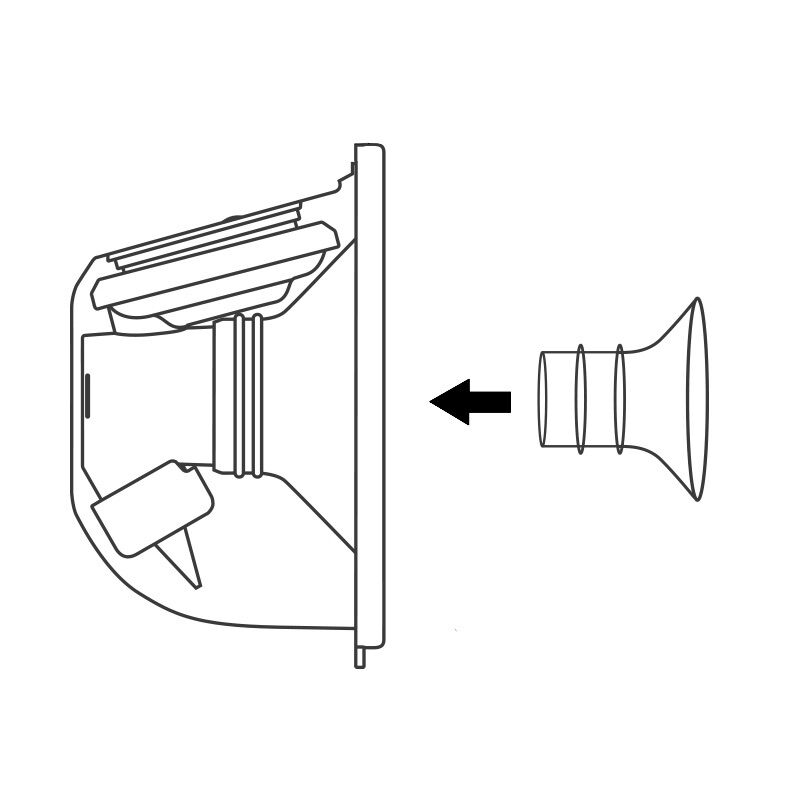 حافة واقية صغيرة لشفاط الحليب بشفاط LED من بيبيتا - 27 مم image number 6
