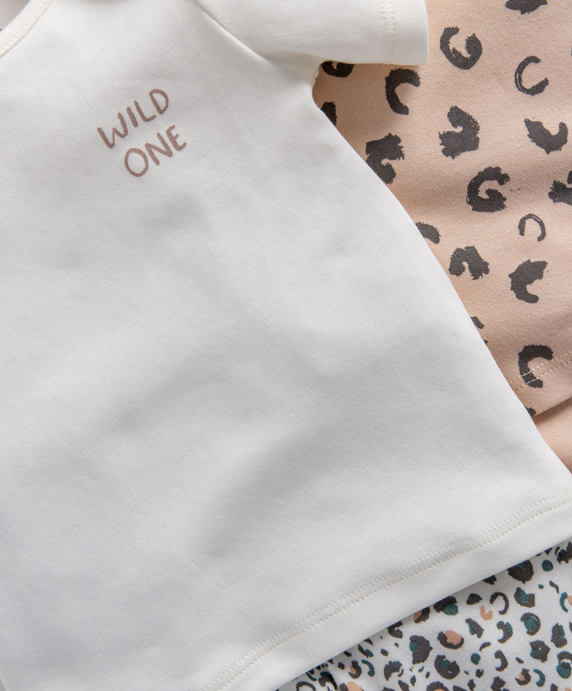 طقم بيجاما جيرسيه بنقشة حيوانات - قطعتان image number 2